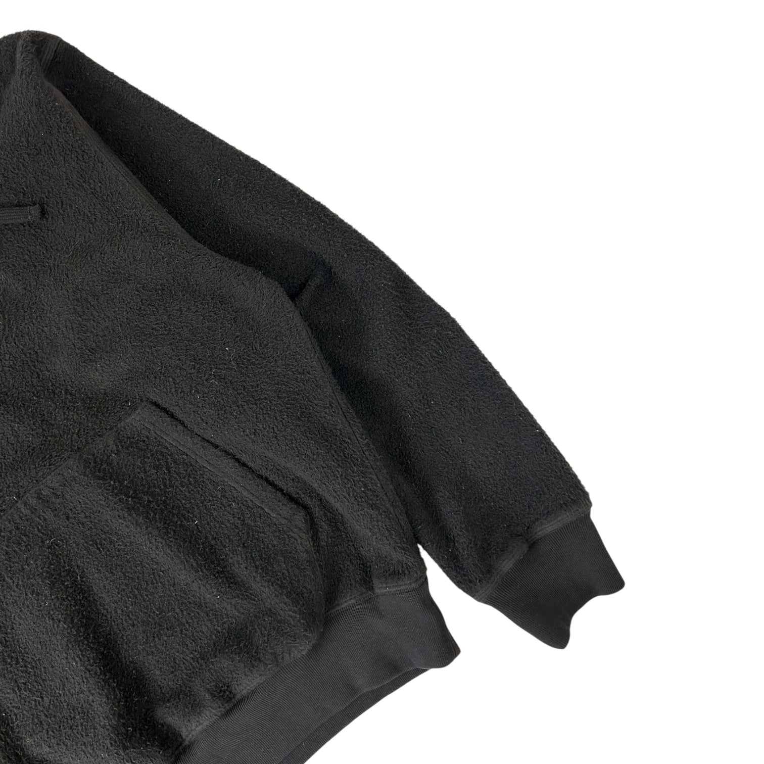 Stussy Inside Out Fleece Hoodie Black