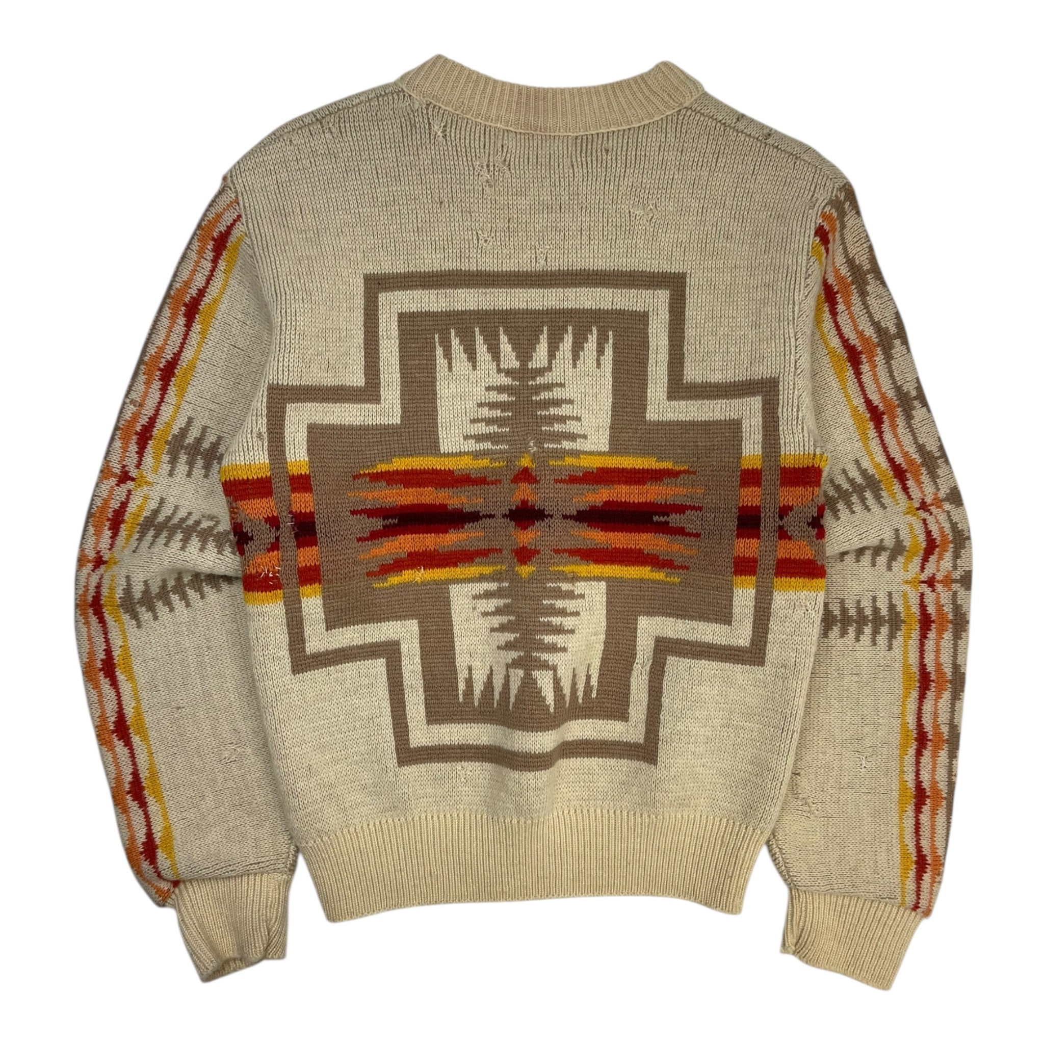 Vintage ‘70s Pendleton Aztec Pattern Knit Sweater