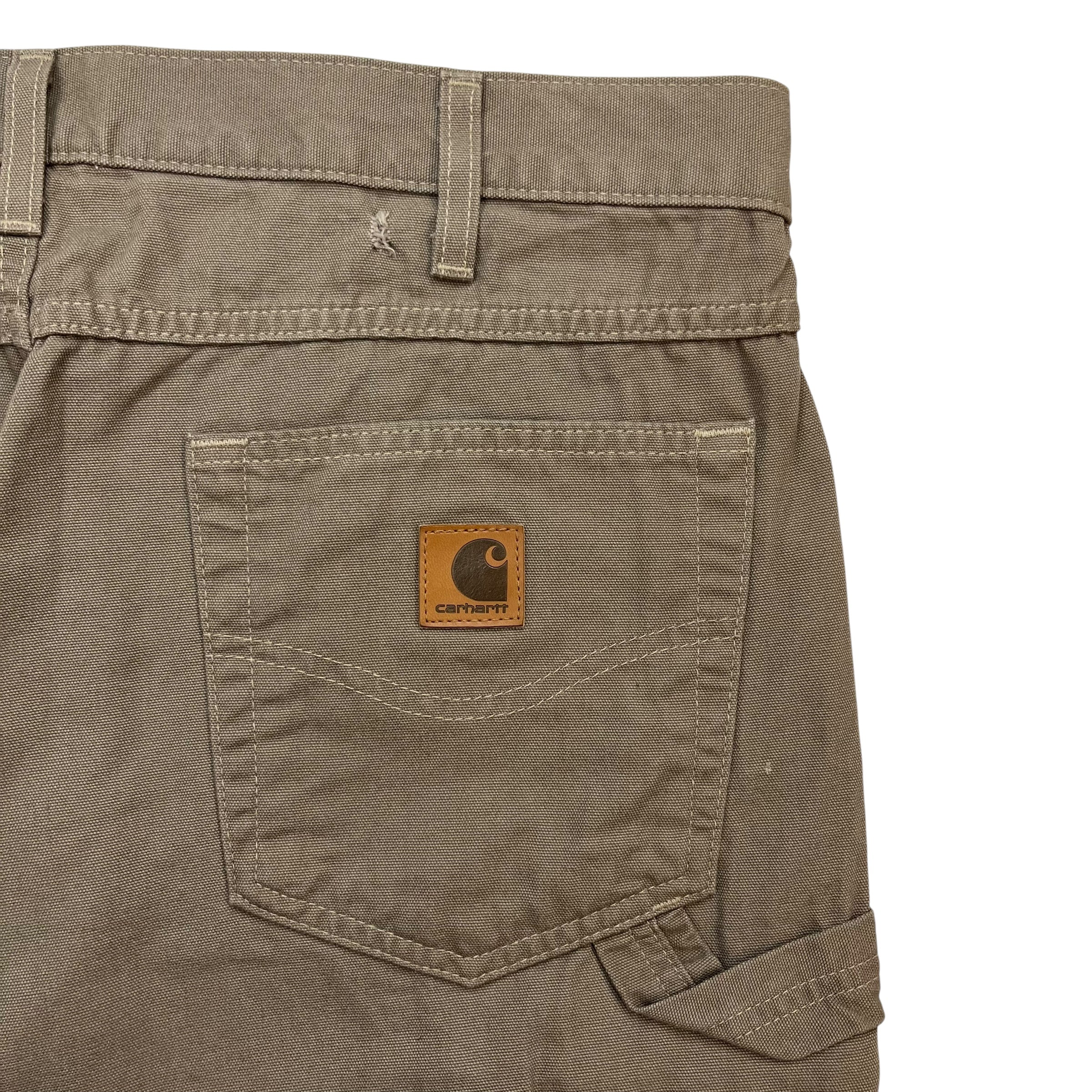 Vintage Carhartt Dungaree Pants Light Brown
