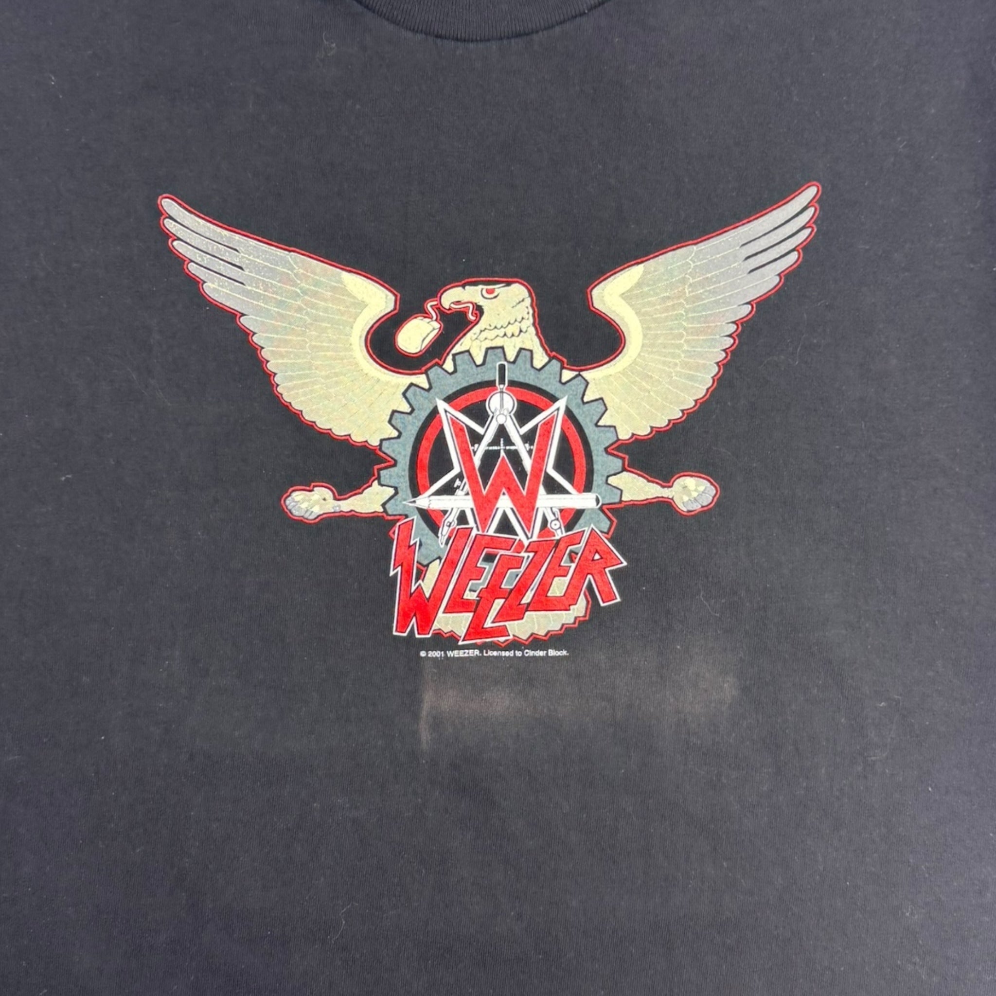 2001 Weezer “Geektanic Weezmacht” T-Shirt