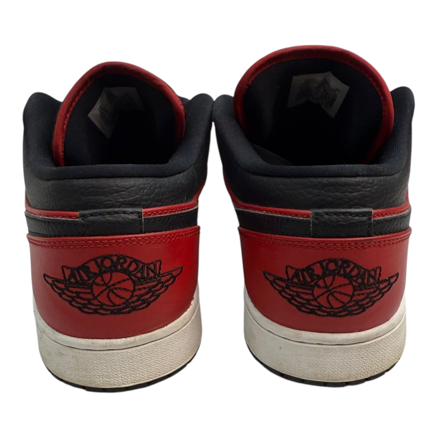 Jordan 1 Low Reverse Bred Pebbled Swoosh (Used)