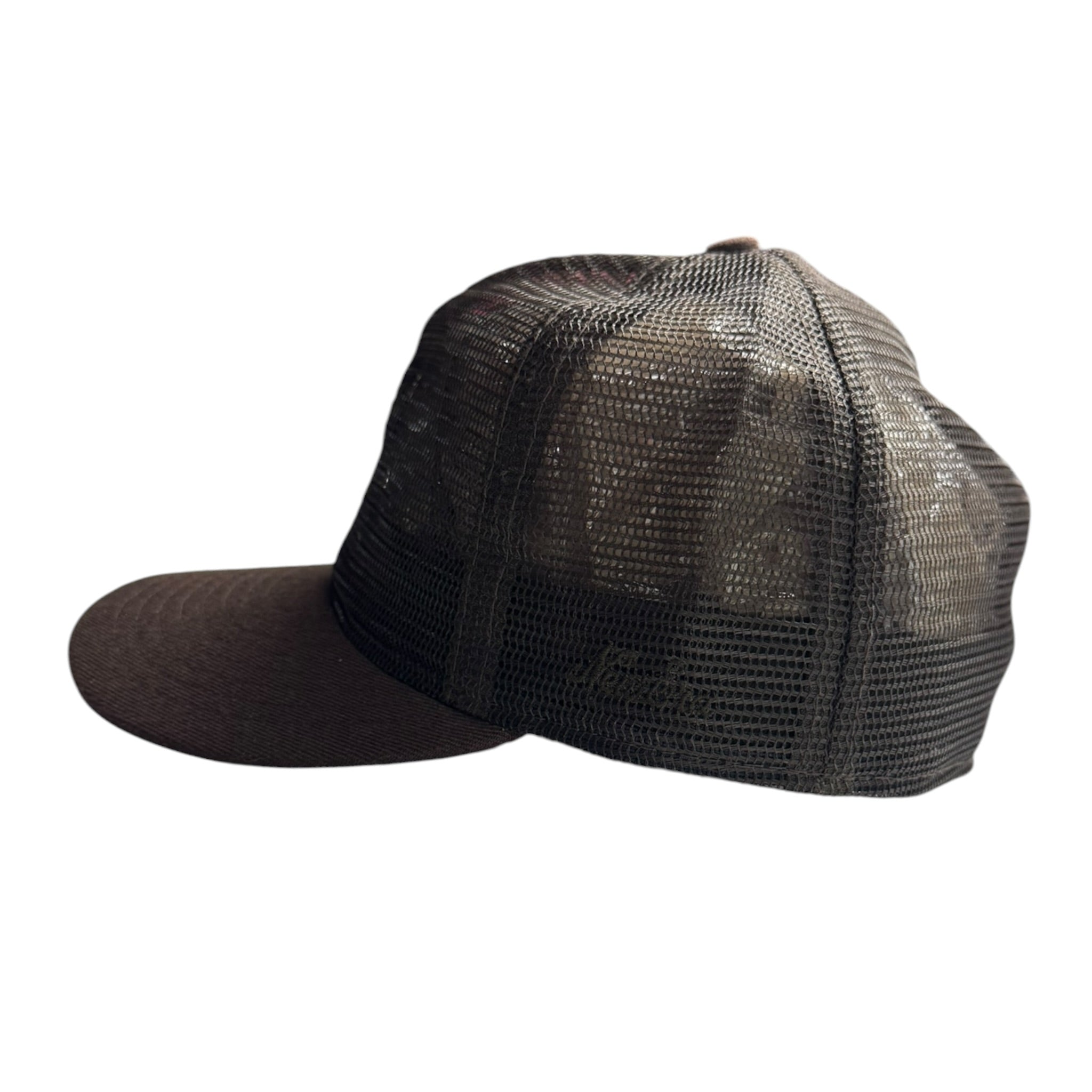 Fear of God New Era Full Mesh Fitted Trucker Brown