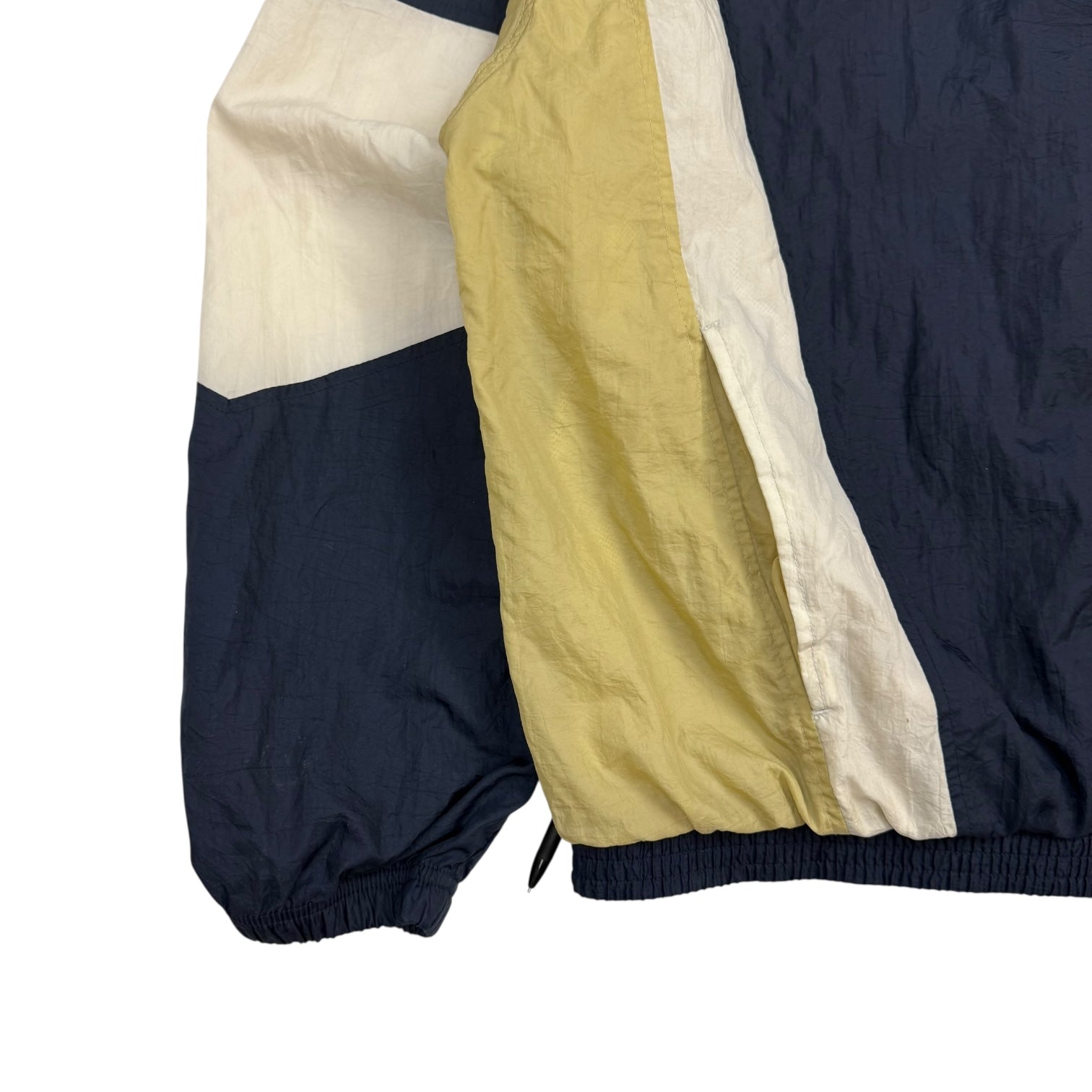 Vintage Champion University Of Notre Dame Windbreaker Jacket Blue/Gold