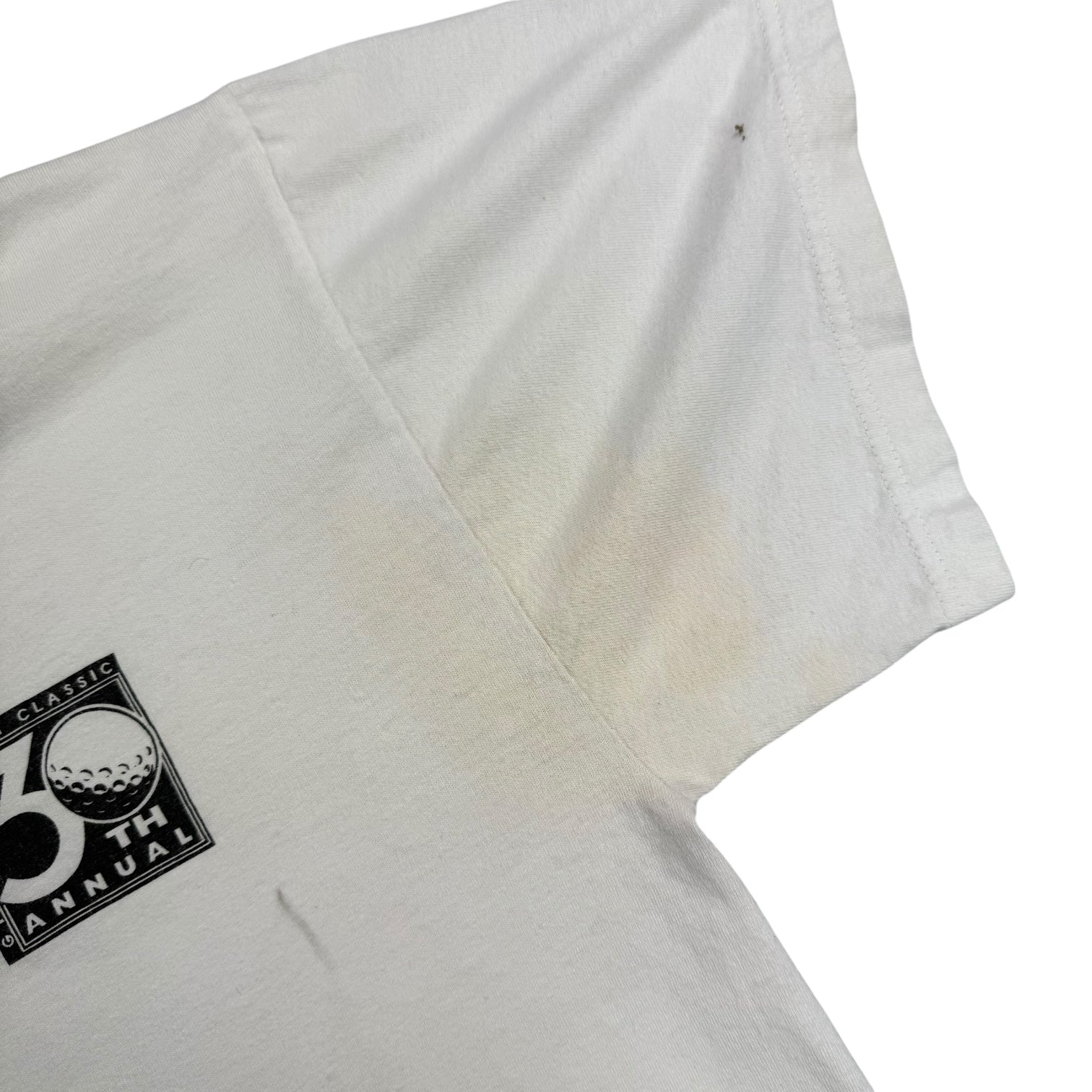 Vintage 30th Annual GTE Byron Nelson Classic Golf Tournament Tee White
