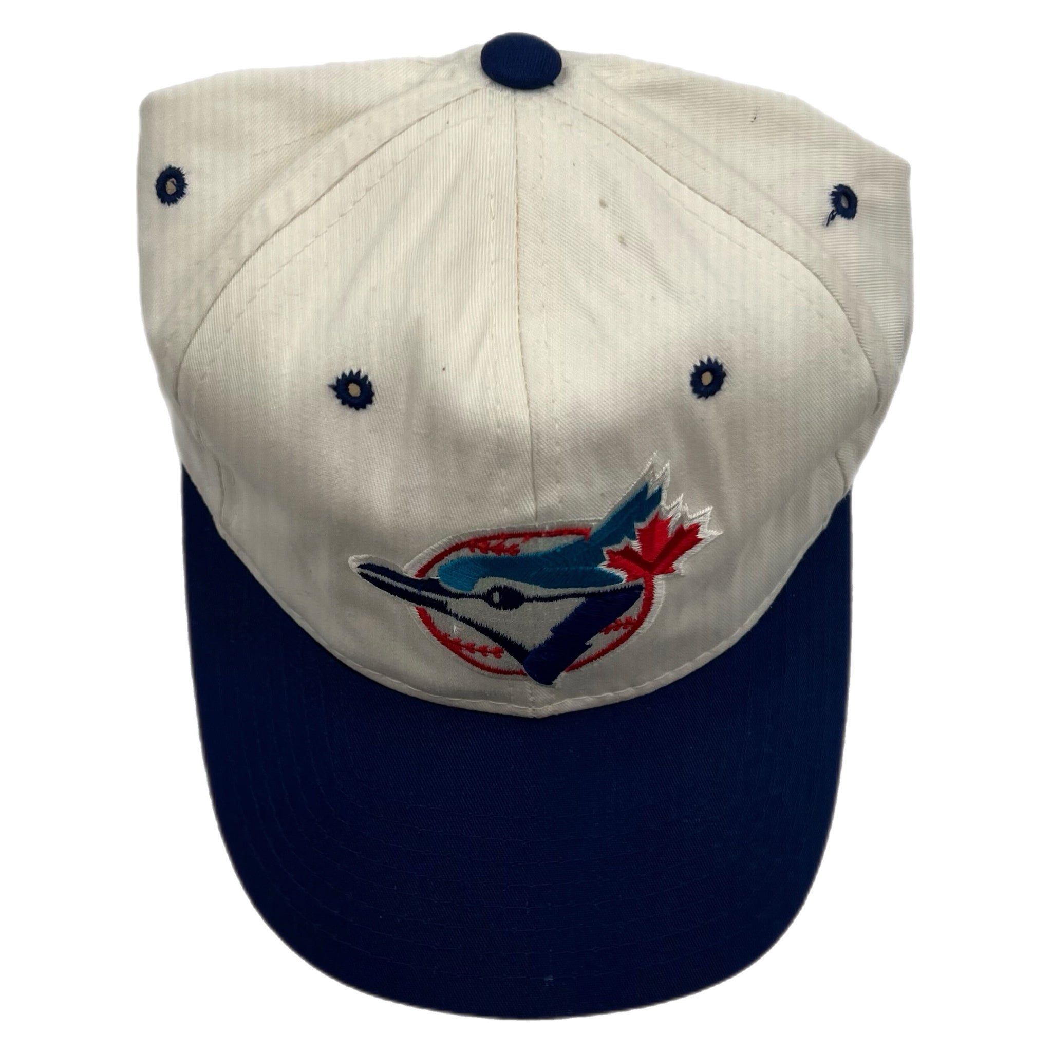 Vintage Toronto Blue Jays Strap Back Starter Hat Blue/White