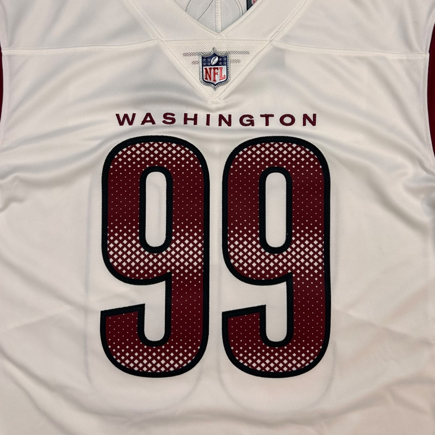 Nike Washington Commanders Chase Young Jersey White
