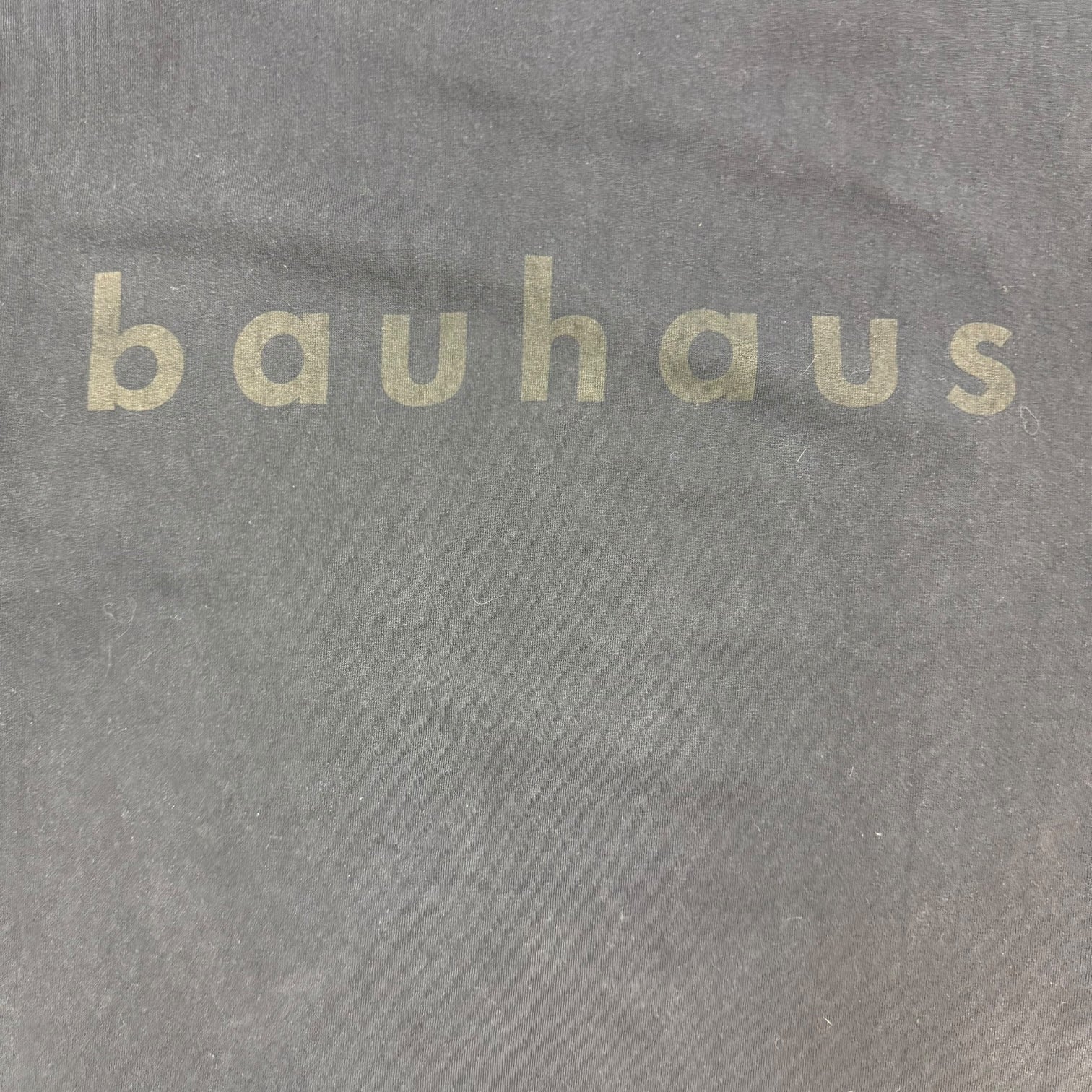 Vintage Bauhaus Tee Black