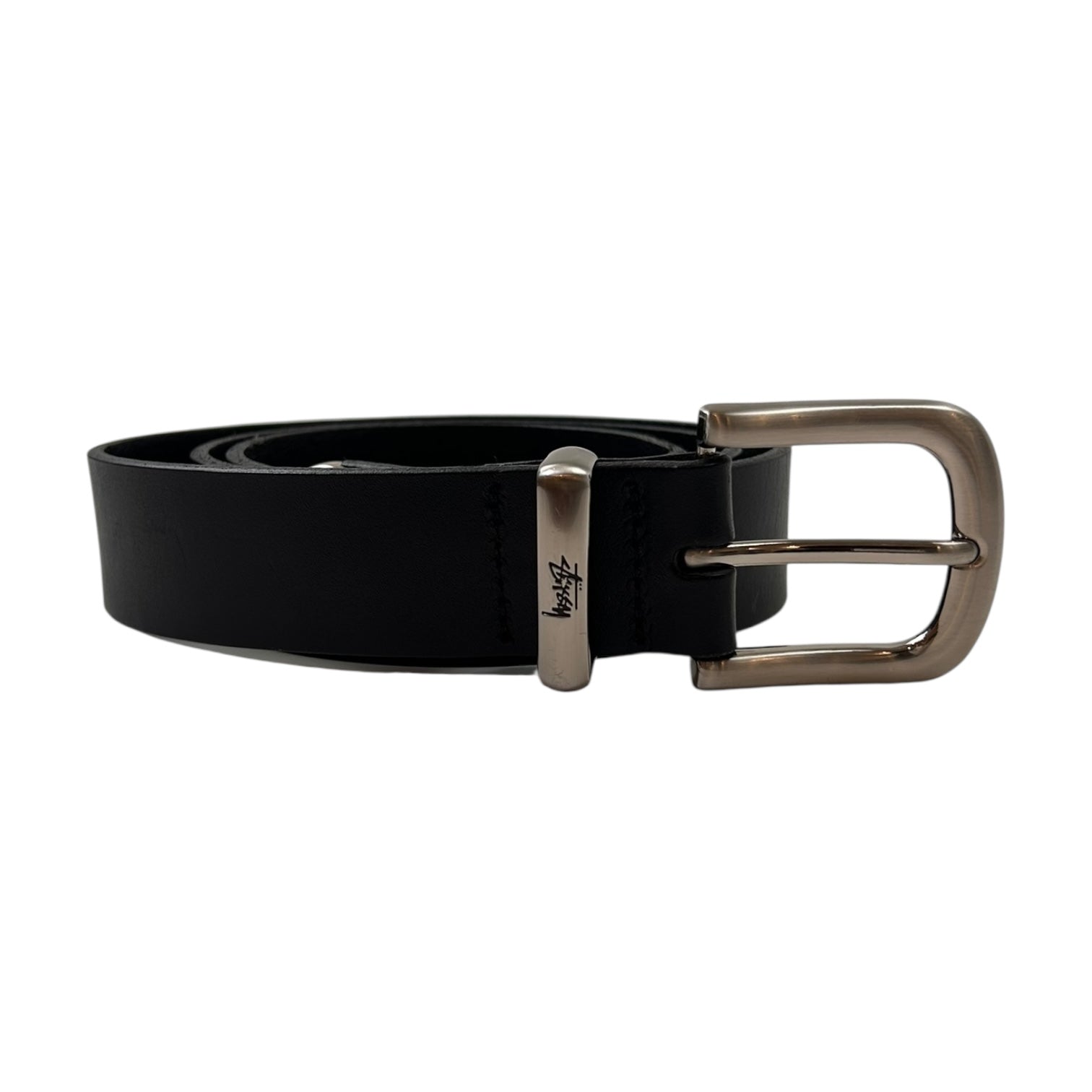 Stussy Metal S Belt Black