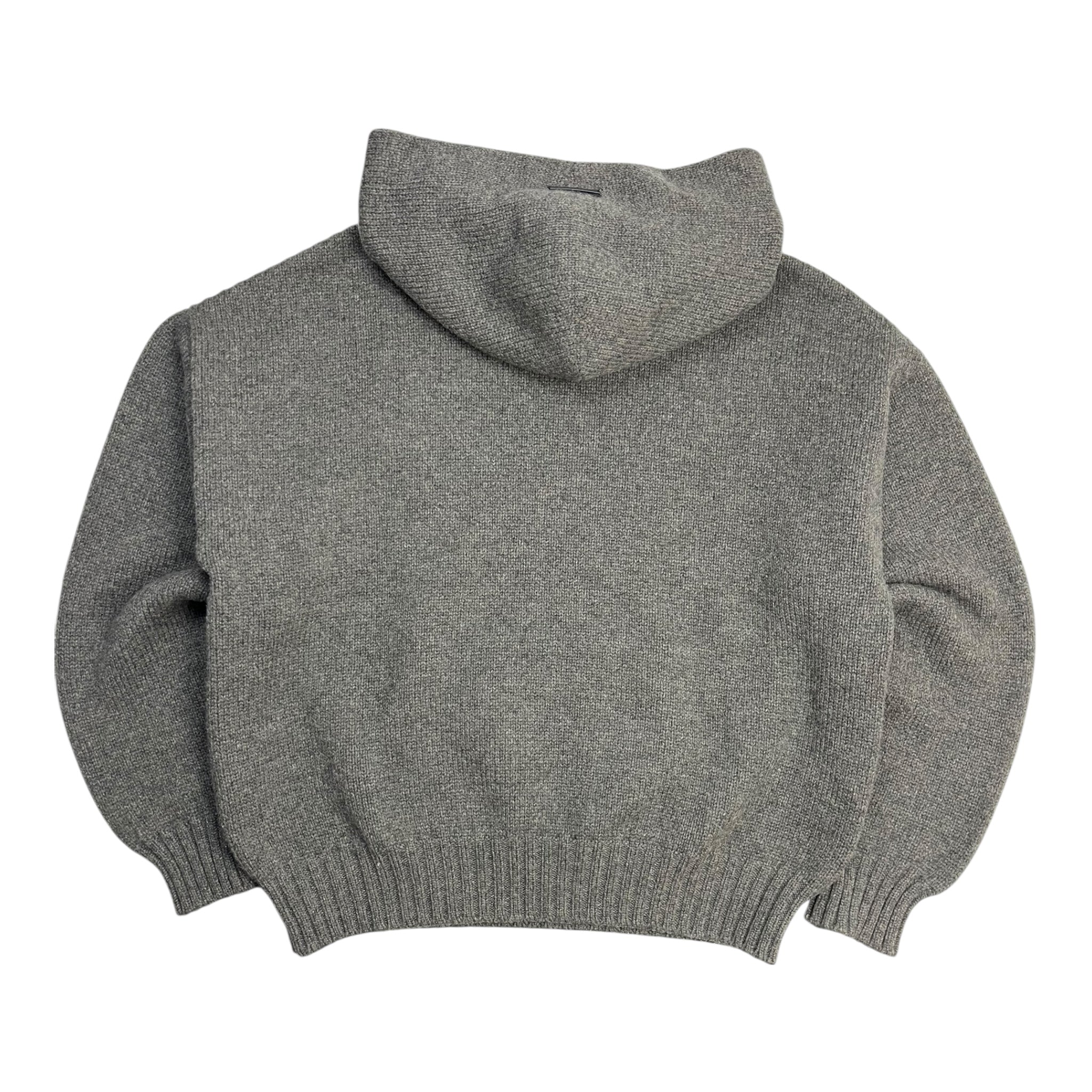 Fear of God Seventh Collection Knit Hoodie Dark Grey