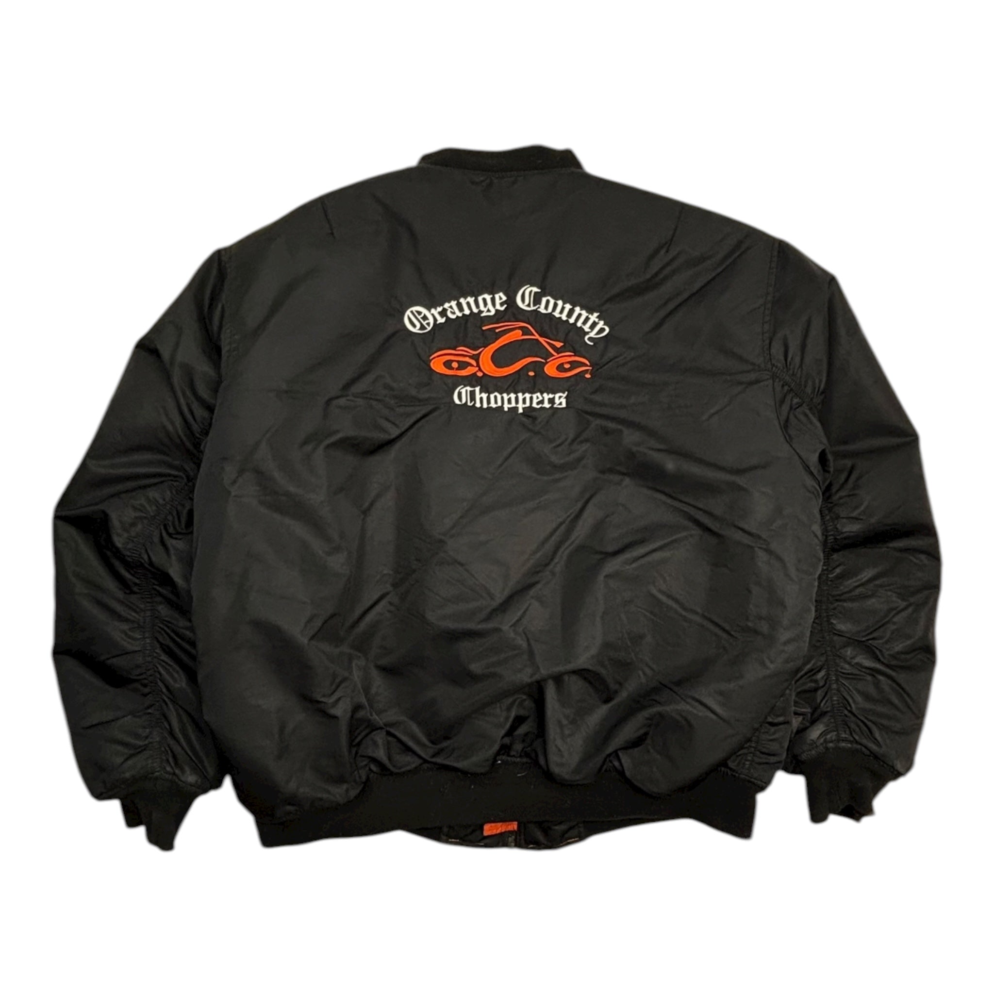 Vintage Orange County Choppers Bomber Jacket
