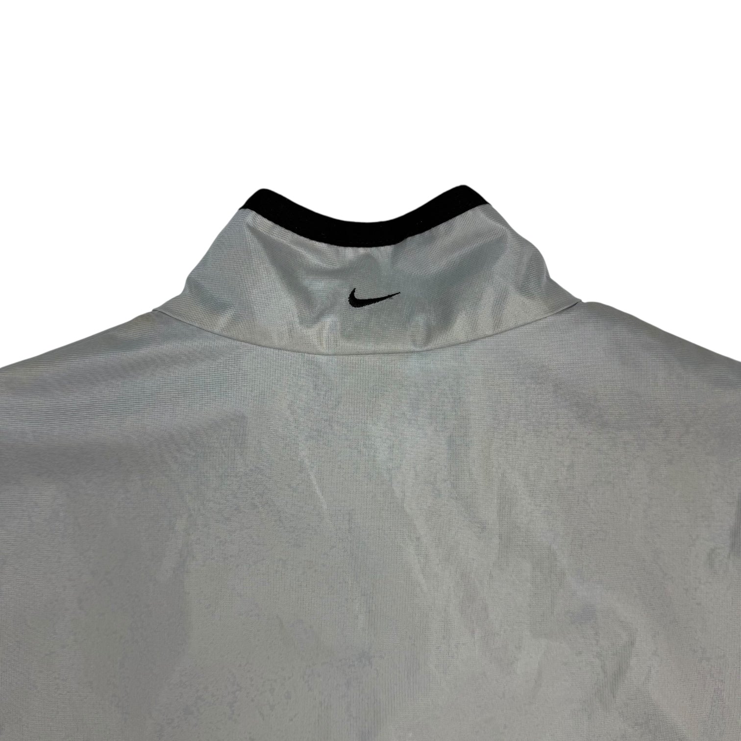 Vintage Nike Pullover Windbreaker Hoodie Grey