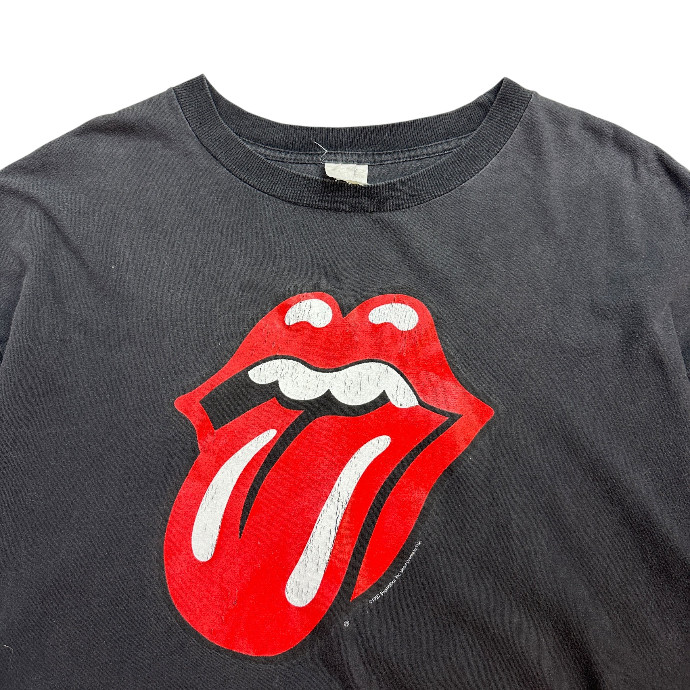 1997 Rolling Stones Bridges to Babylon Tour Tee Black