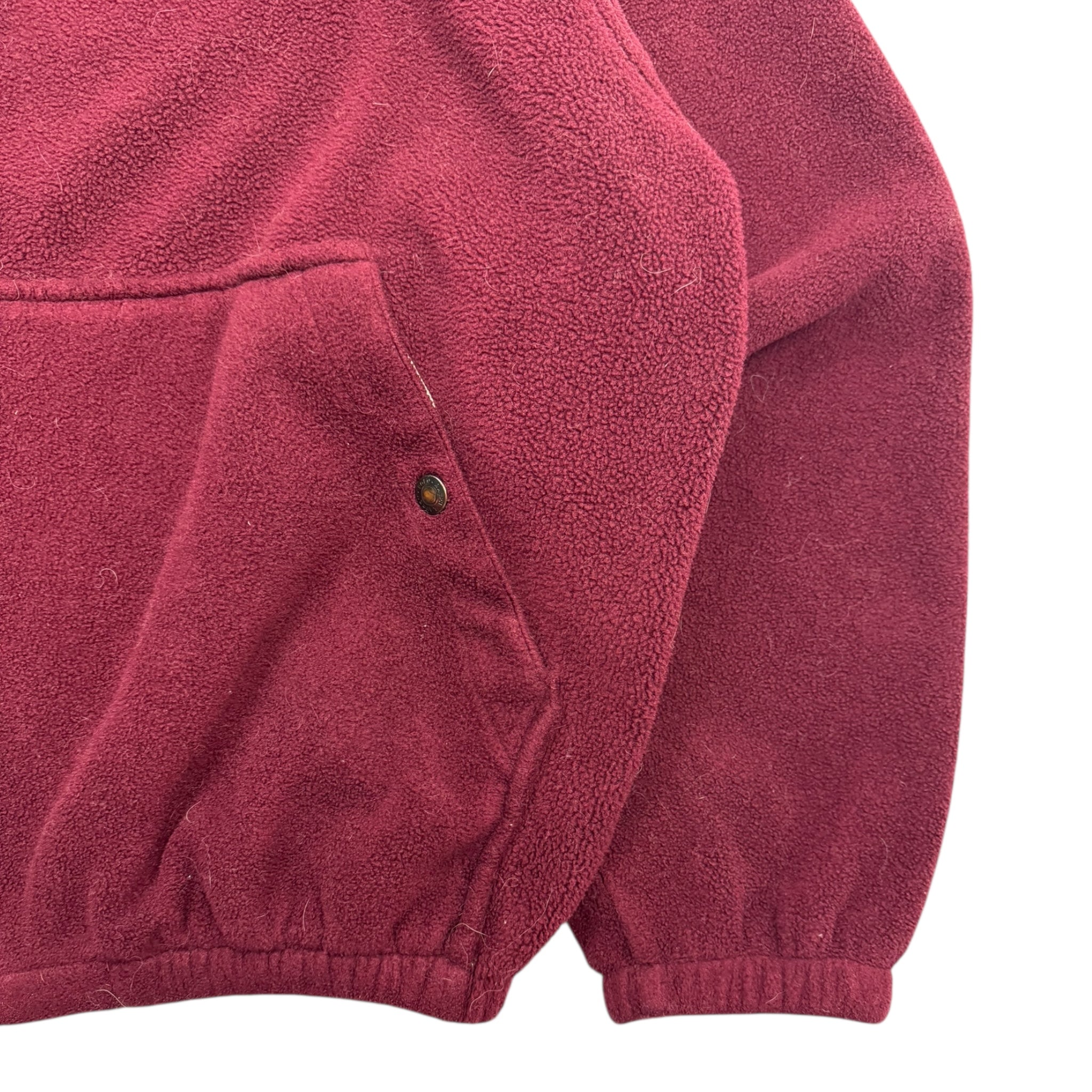 Vintage Polo Ralph Lauren Fleece Zip Up Maroon