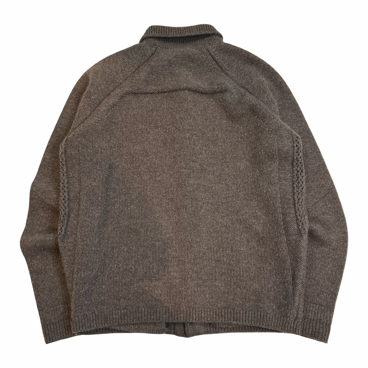 Haven Highland Knit Shirt Cardigan Charcoal