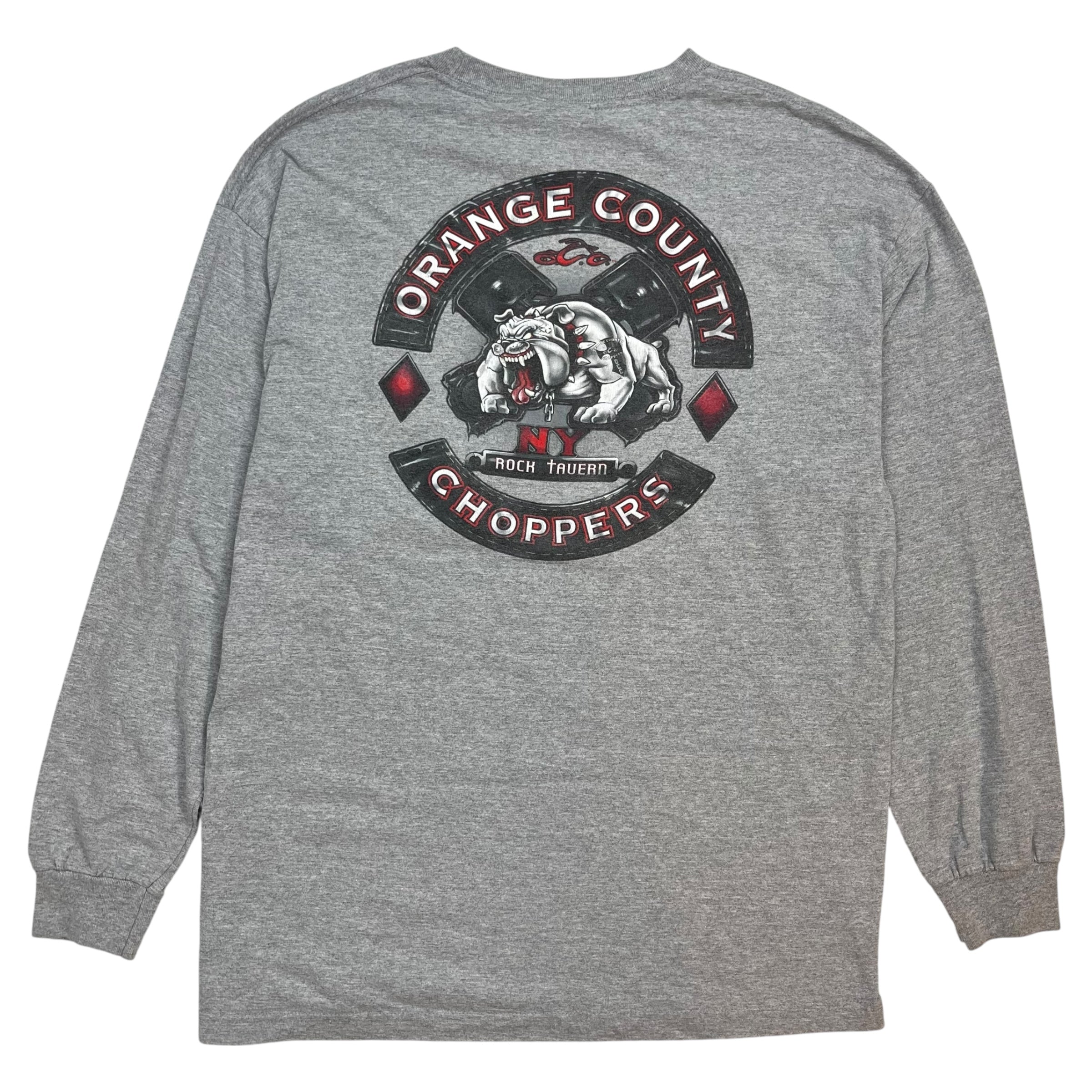Vintage Orange County Choppers Motorcycle Tee Grey