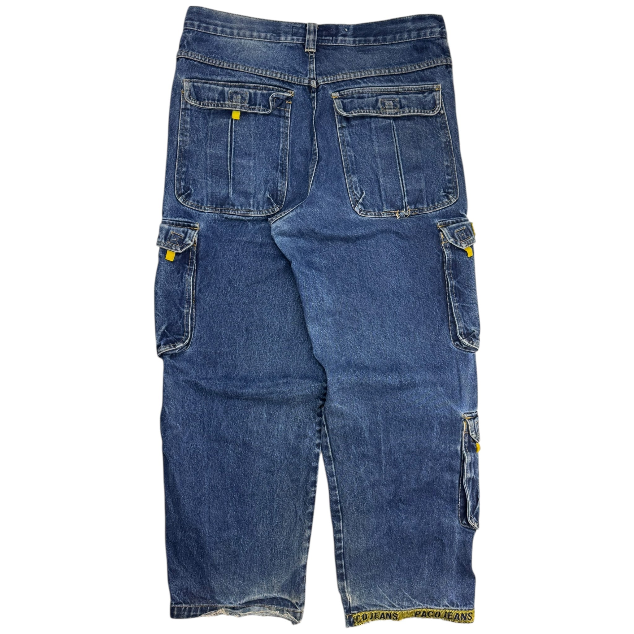 Vintage Y2K Paco Baggy Cargo Denim Hip Hop Jeans