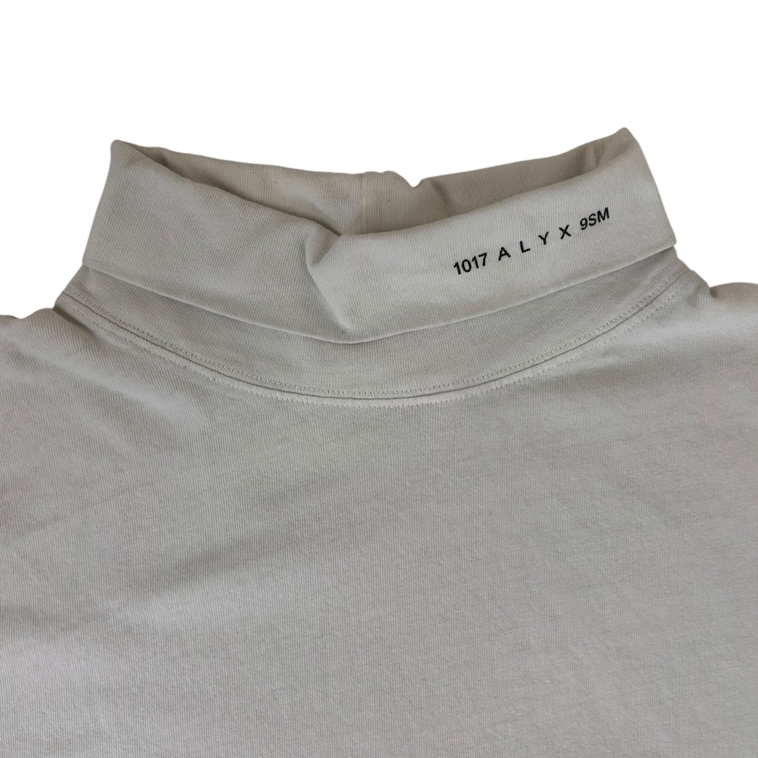Alyx 95m Turtle Neck Shirt White