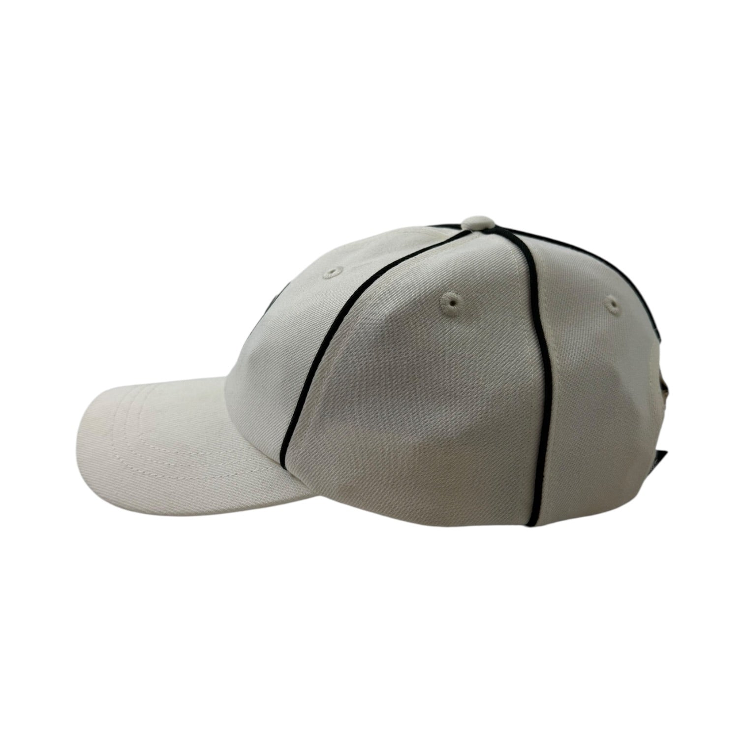 Stussy Low Profile Contrast Piping Snapback Hat Bone