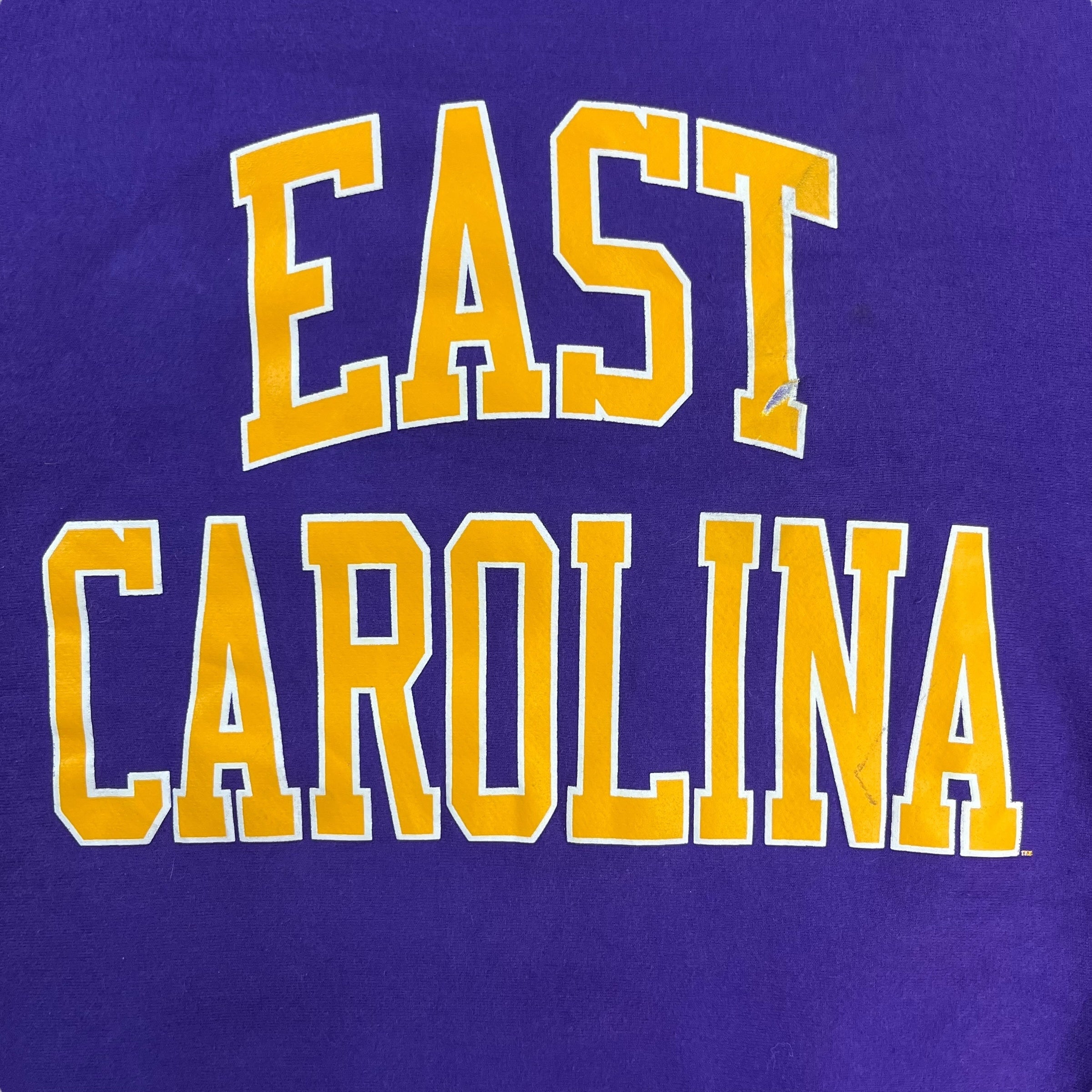 Vintage East Carolina Heavy Crewneck Purple