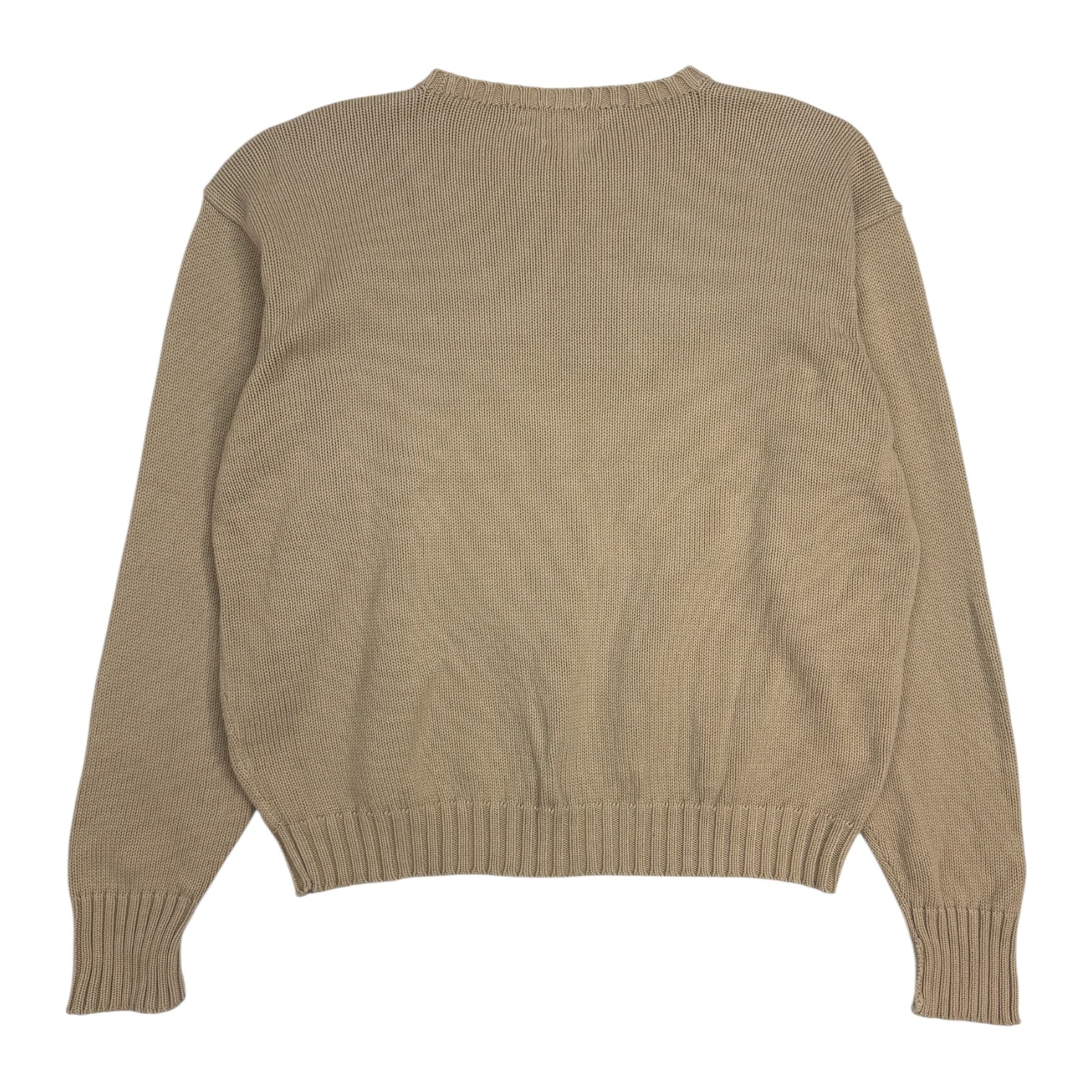 Vintage Polo Ralph Lauren Knit Sweater Tan