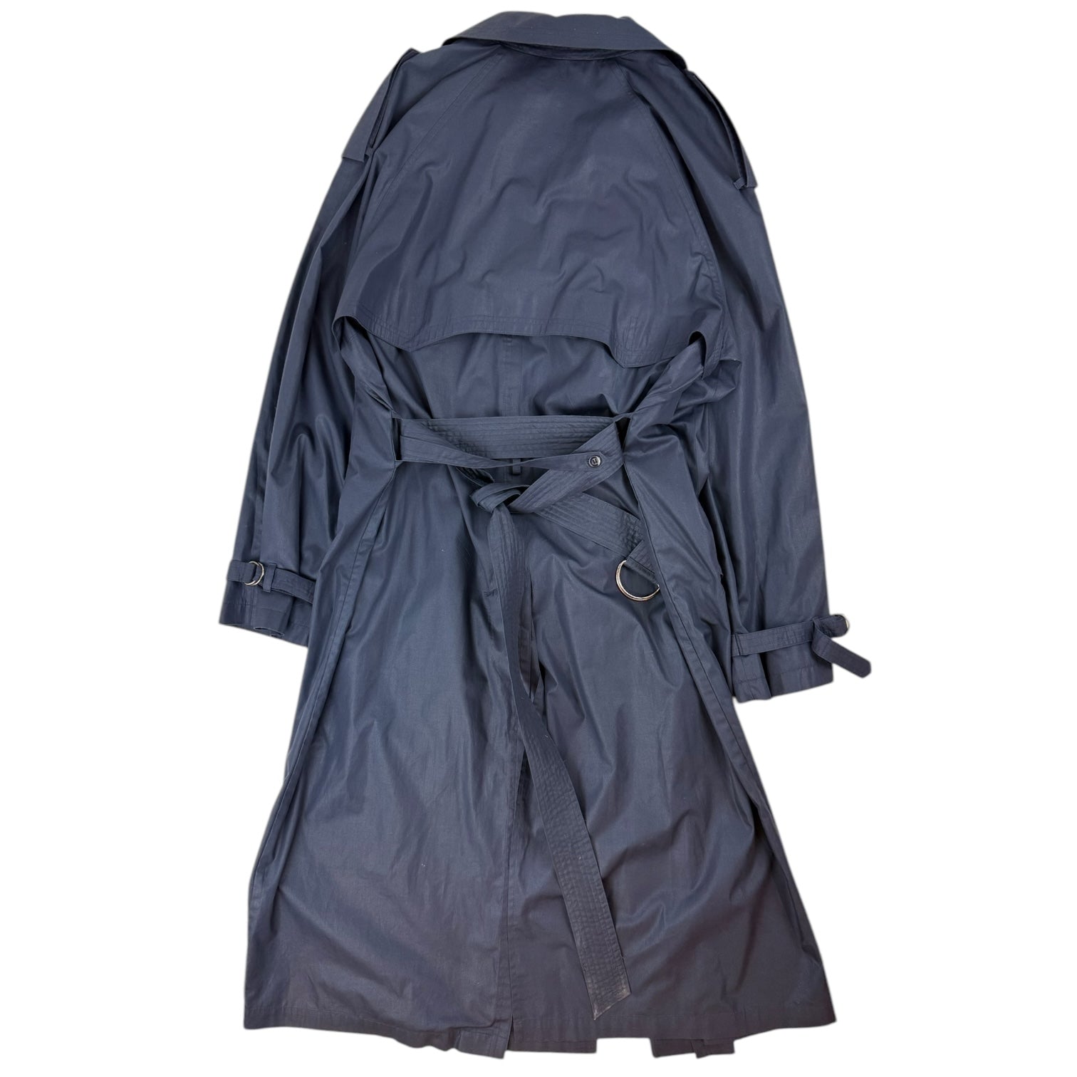 Vintage YSL Trench Coat Navy