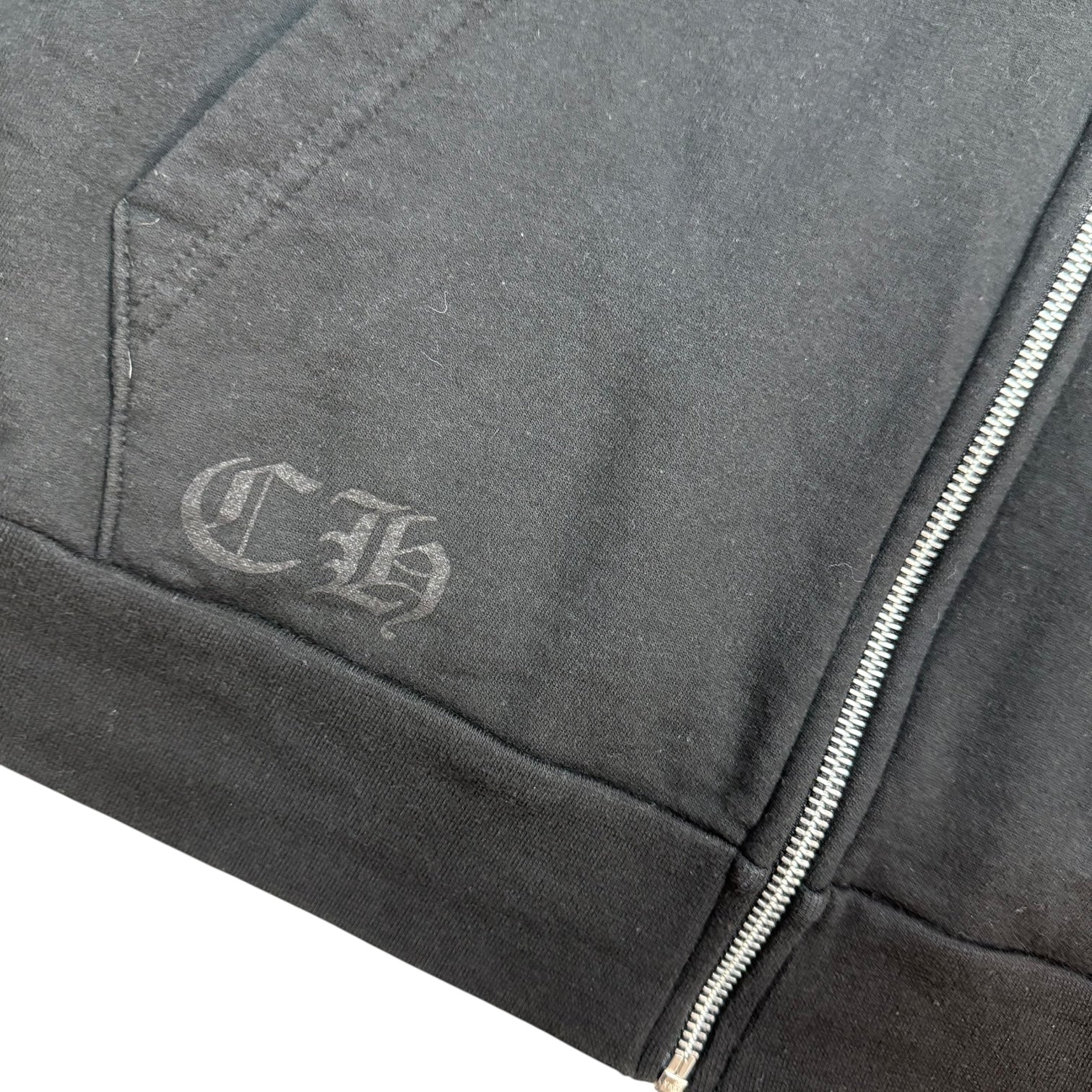 Chrome Hearts Las Vegas Exclusive Zip Up Sweater Black