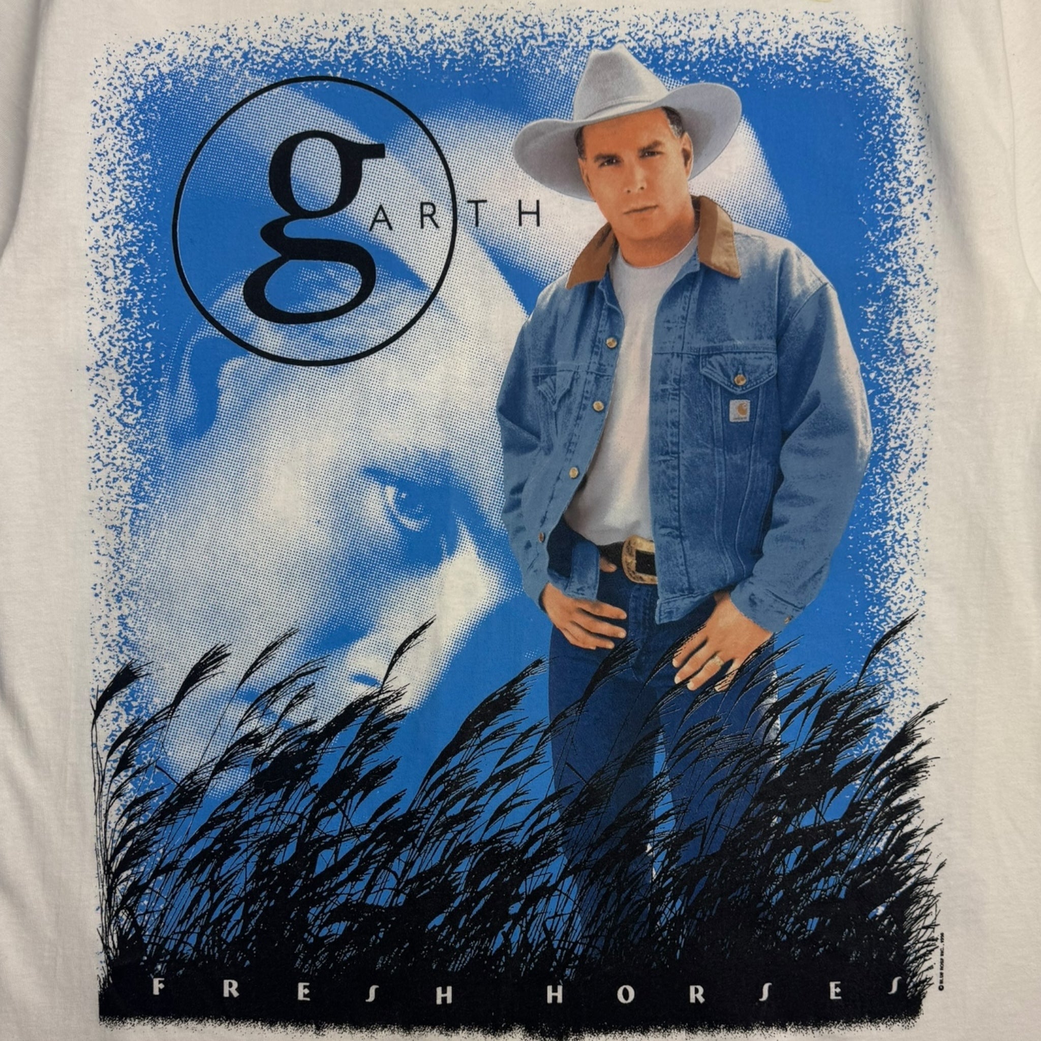 1996 Garth Brooks Fresh Horses T-Shirt
