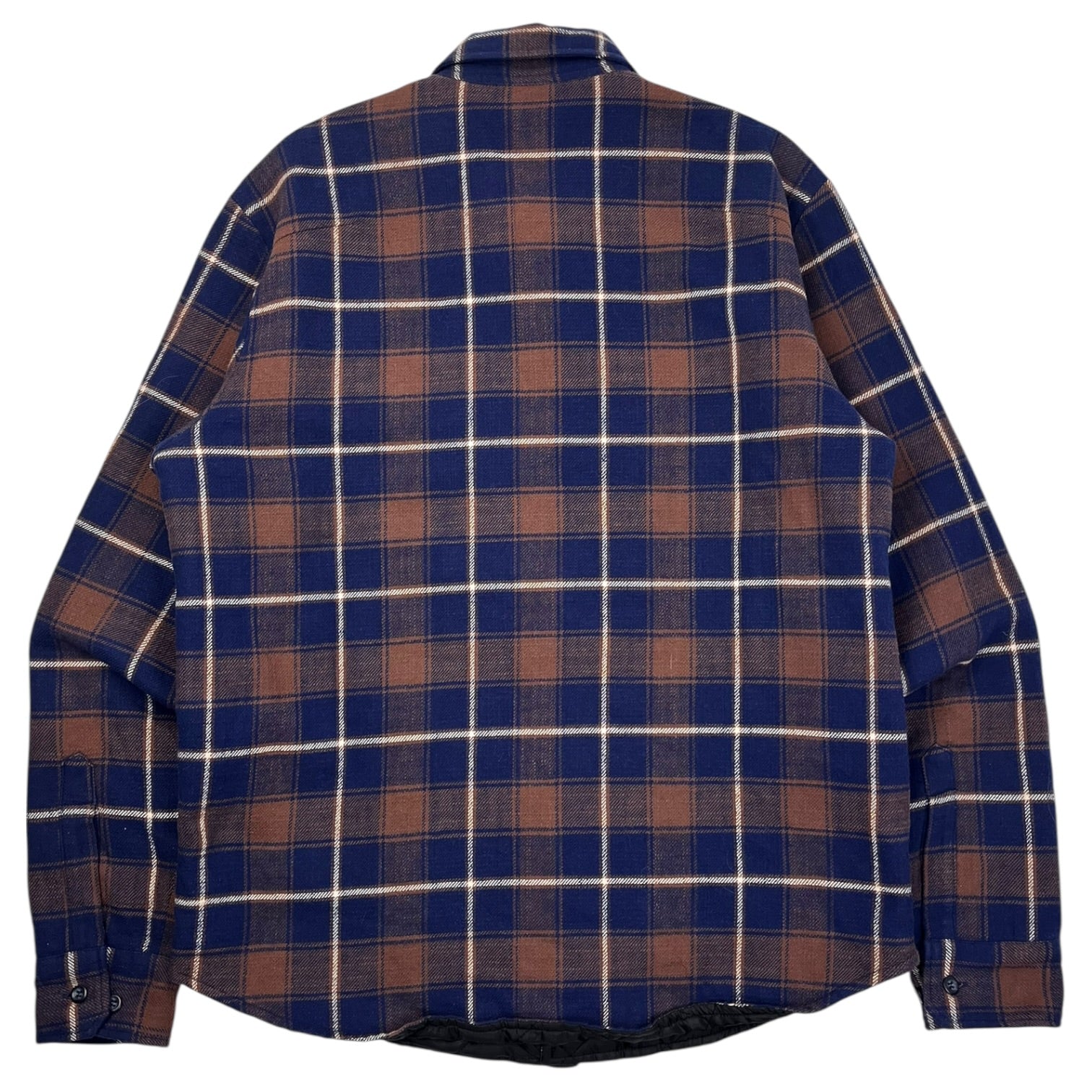 John Elliott Checked Cotton-Flannel Padded Overshirt