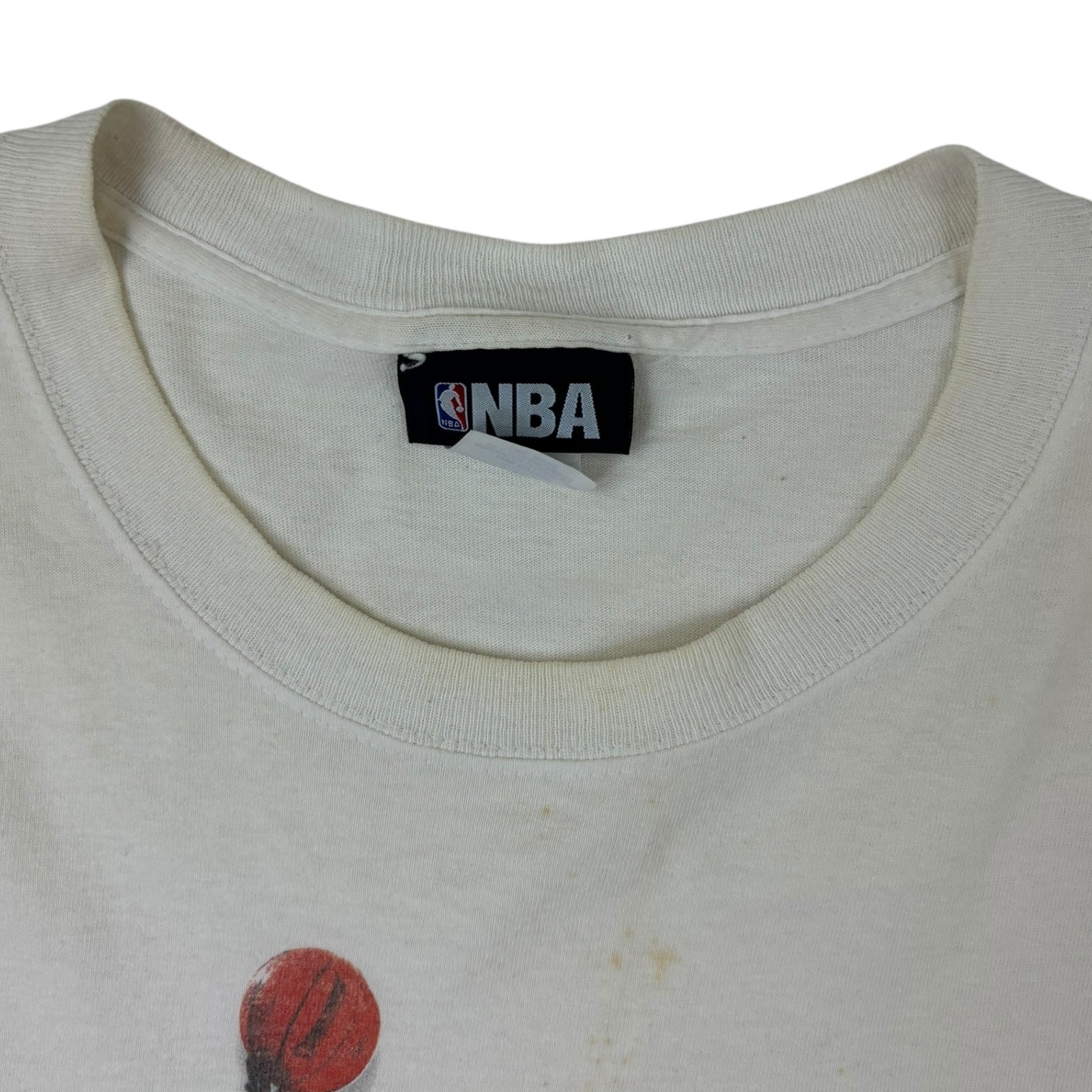 Vintage 2001 NBA MVP Allen Iverson T-Shirt White