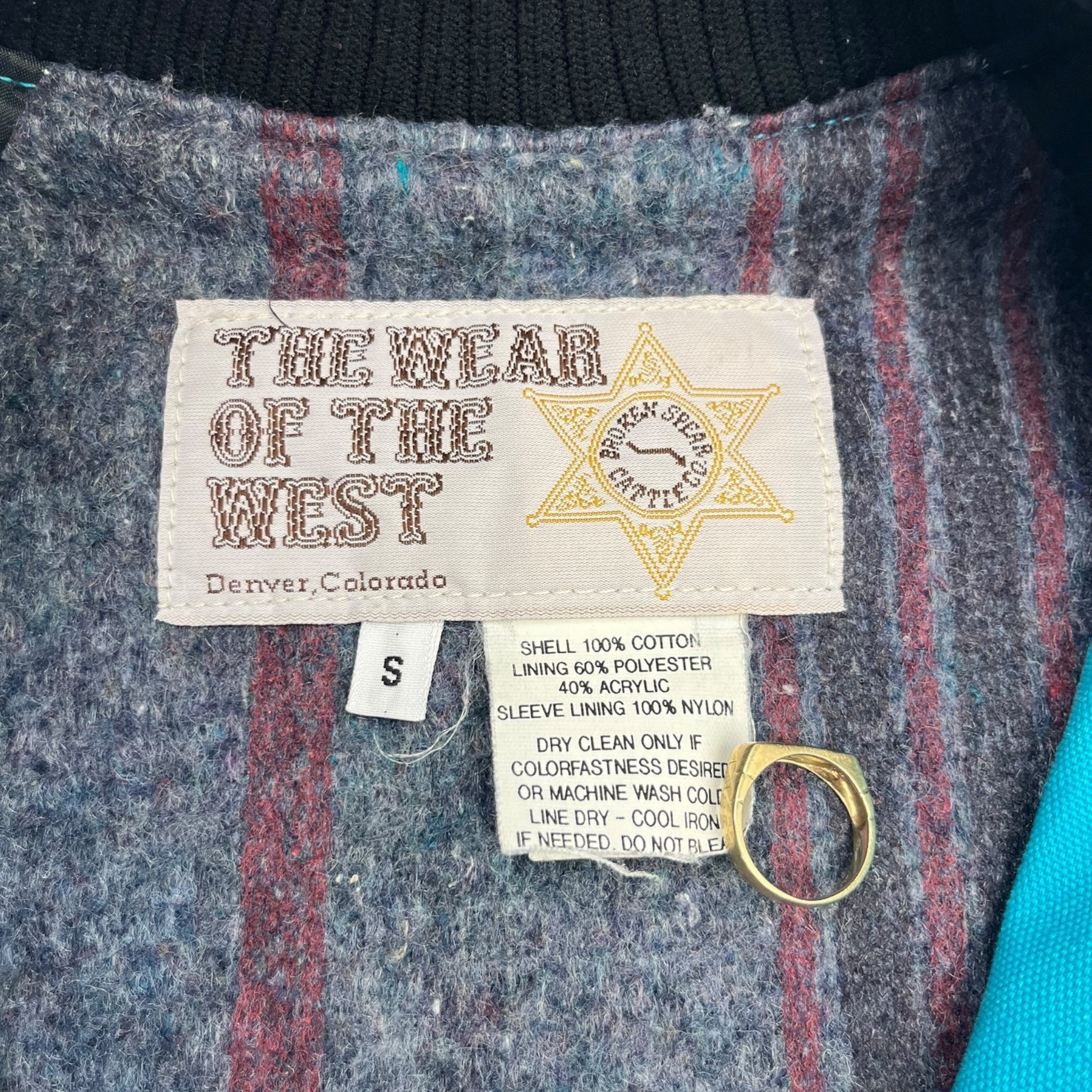 Vintage Wear of the West Aztec Zip Jacket