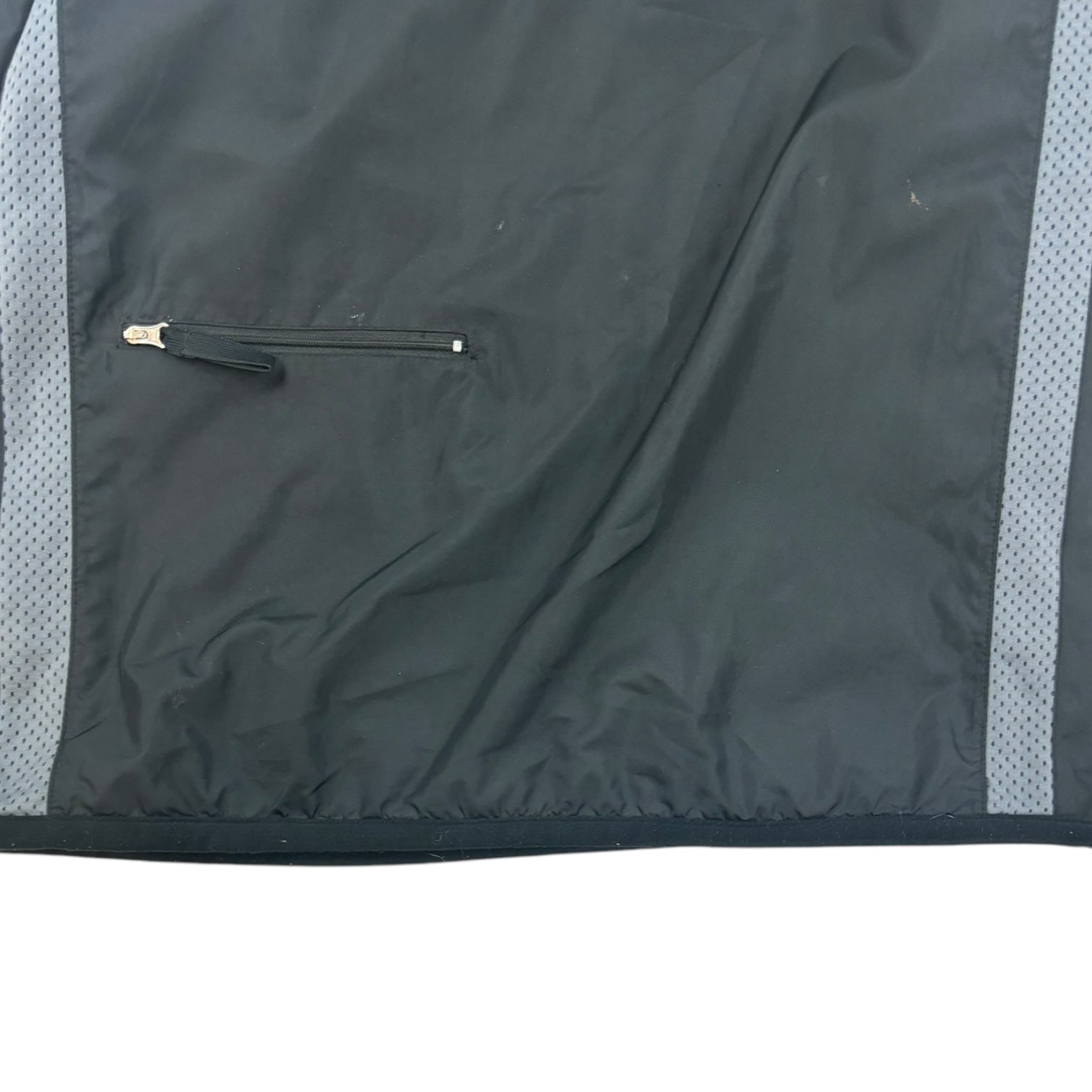 Vintage Nike Two-Tone Half-Zip Windbreaker Grey/Black