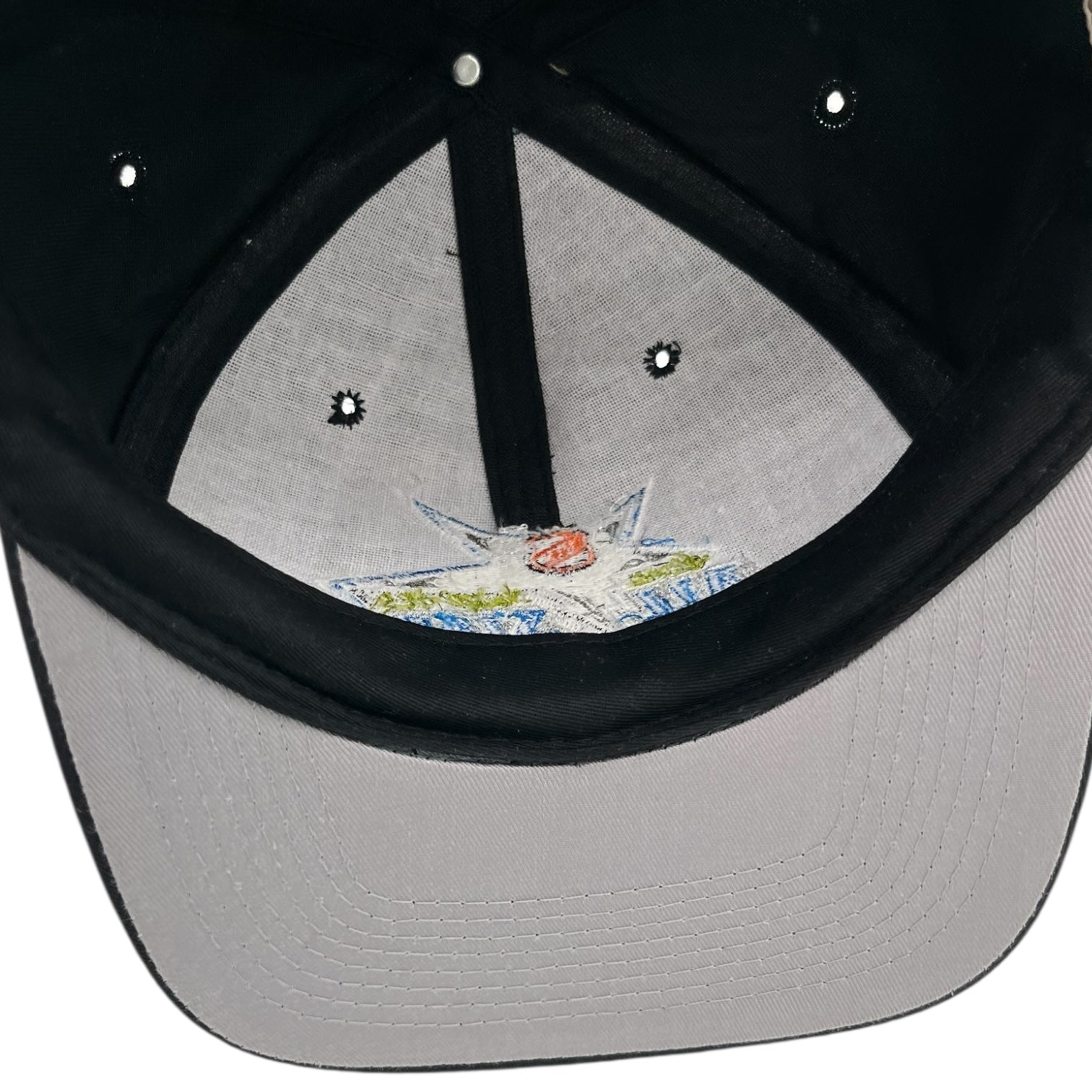 Vintage NHL All-Star Game Snapback Hat Black