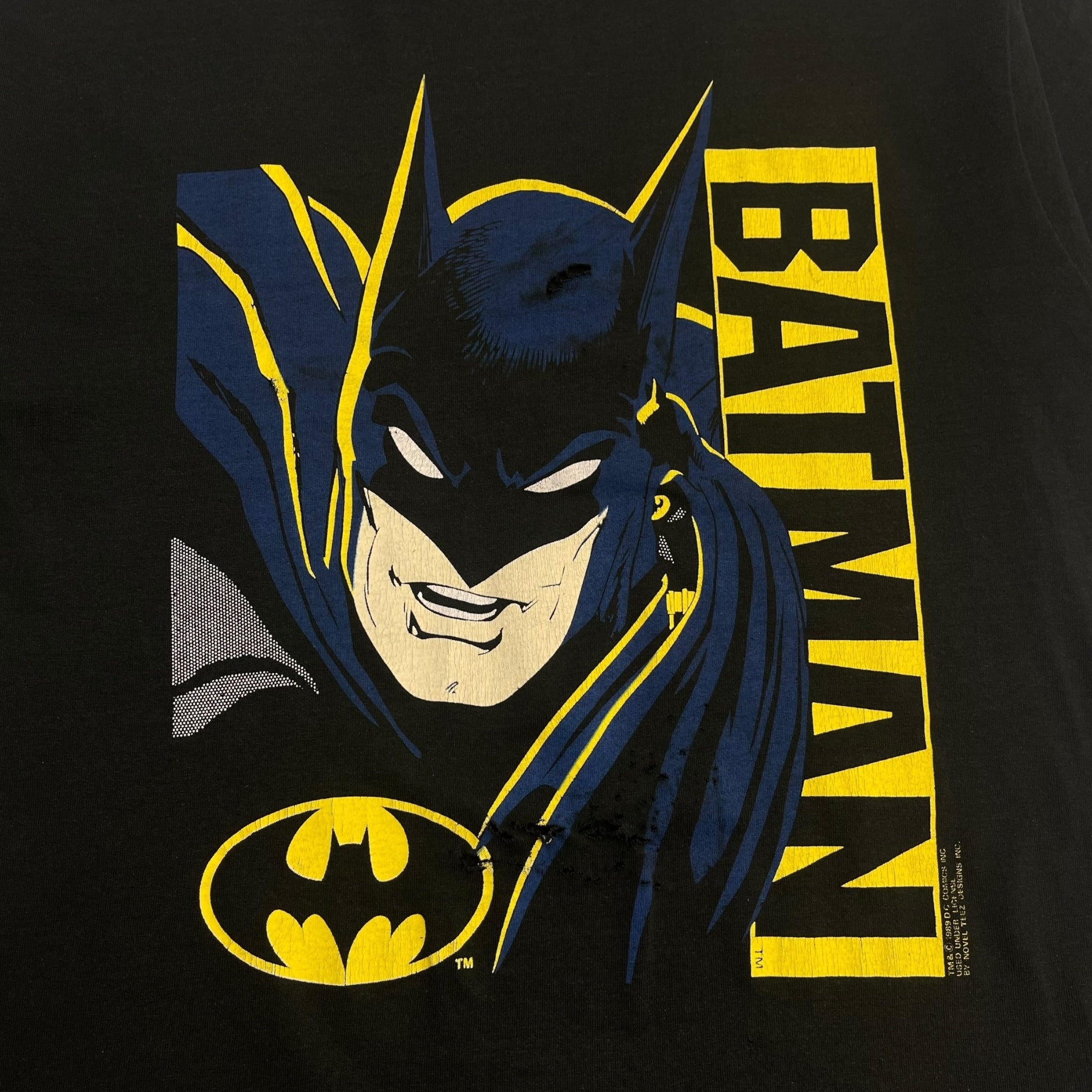 1989 DC Comics Batman Big Face T-Shirt