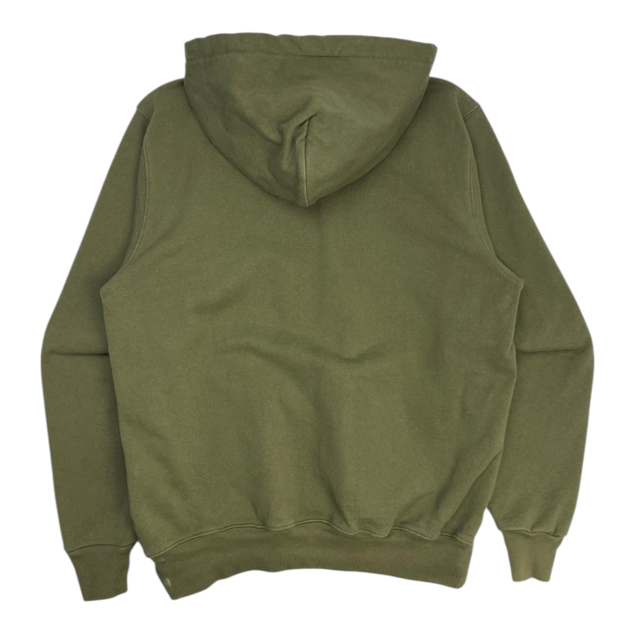 JJJJound Pocket Logo Hoodie Utility Green