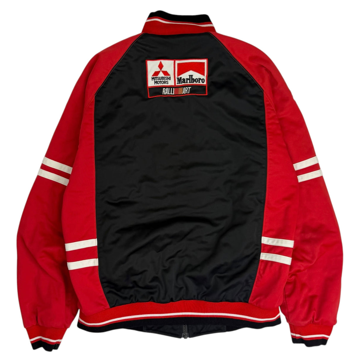 Vintage Mitsubishi Ralliart Marlboro Motorsport Racing Jacket Red/Black