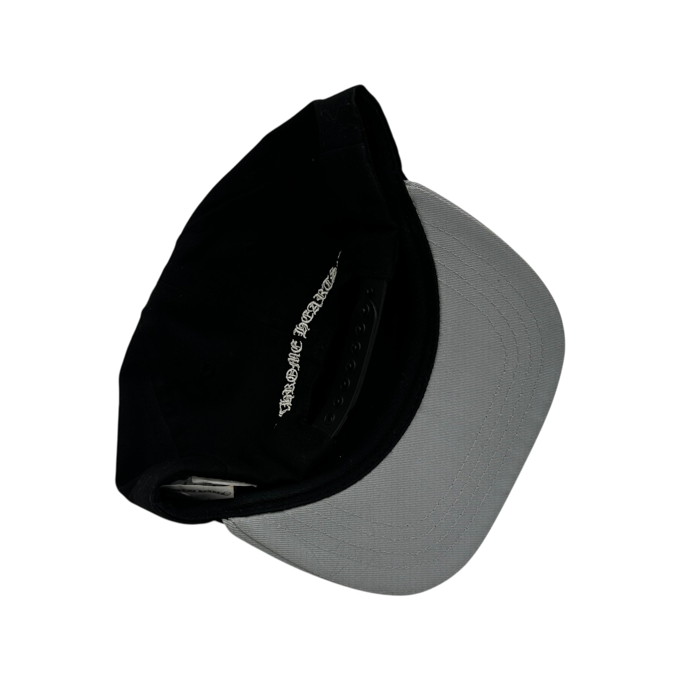 Chrome Hearts CH Logo Baseball Hat Grey/Black