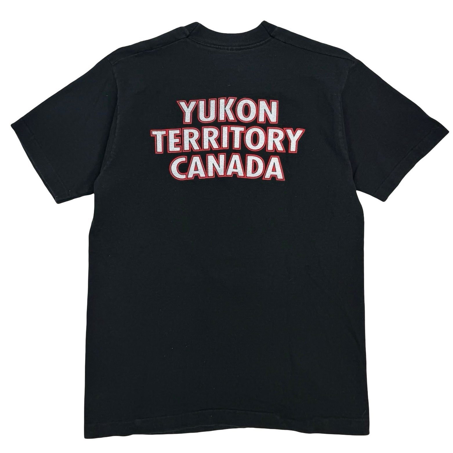 Vintage Harley Davidson Full Throttle Freedom Yukon Territory Tee Black