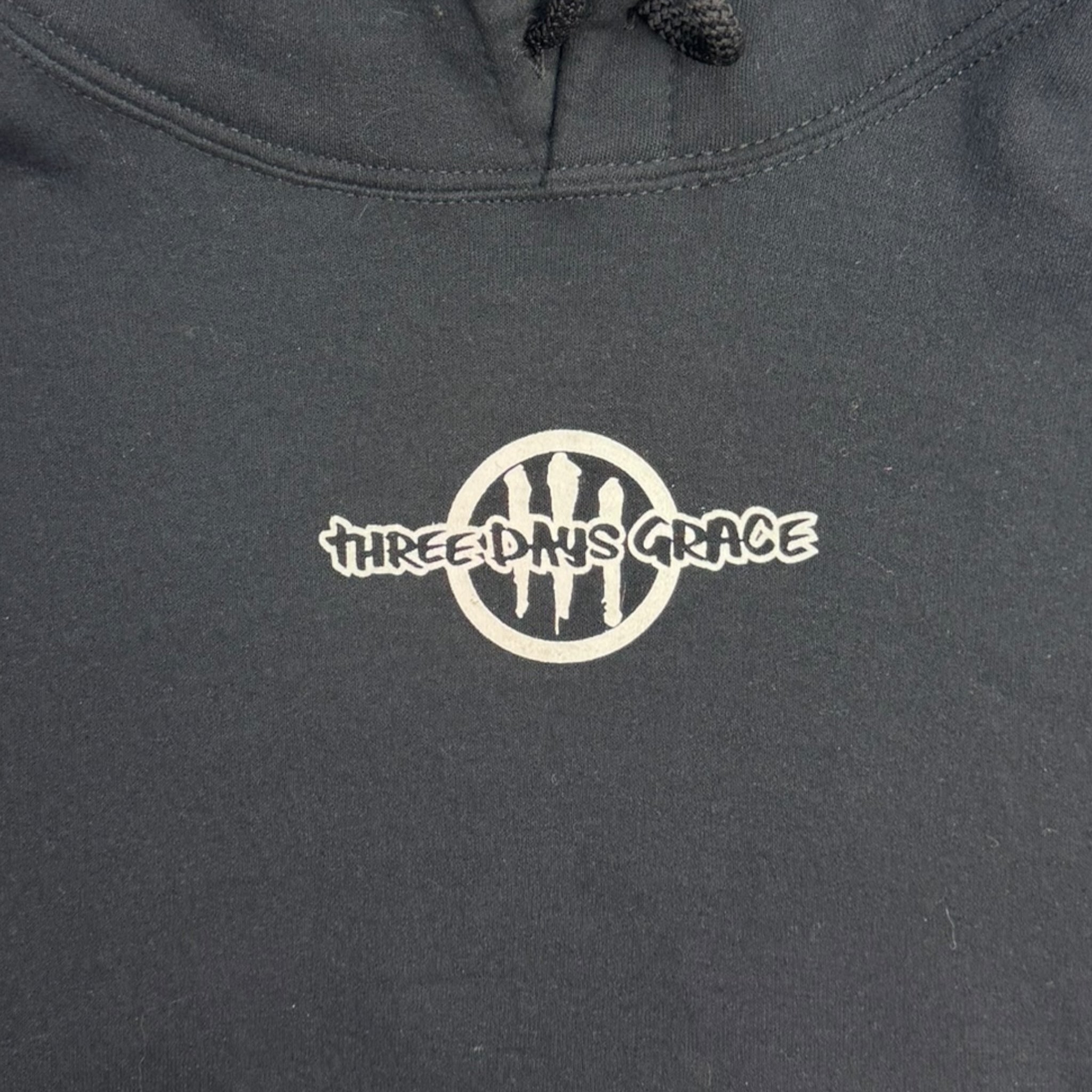 Vintage Three Days Grace Hoodie Black