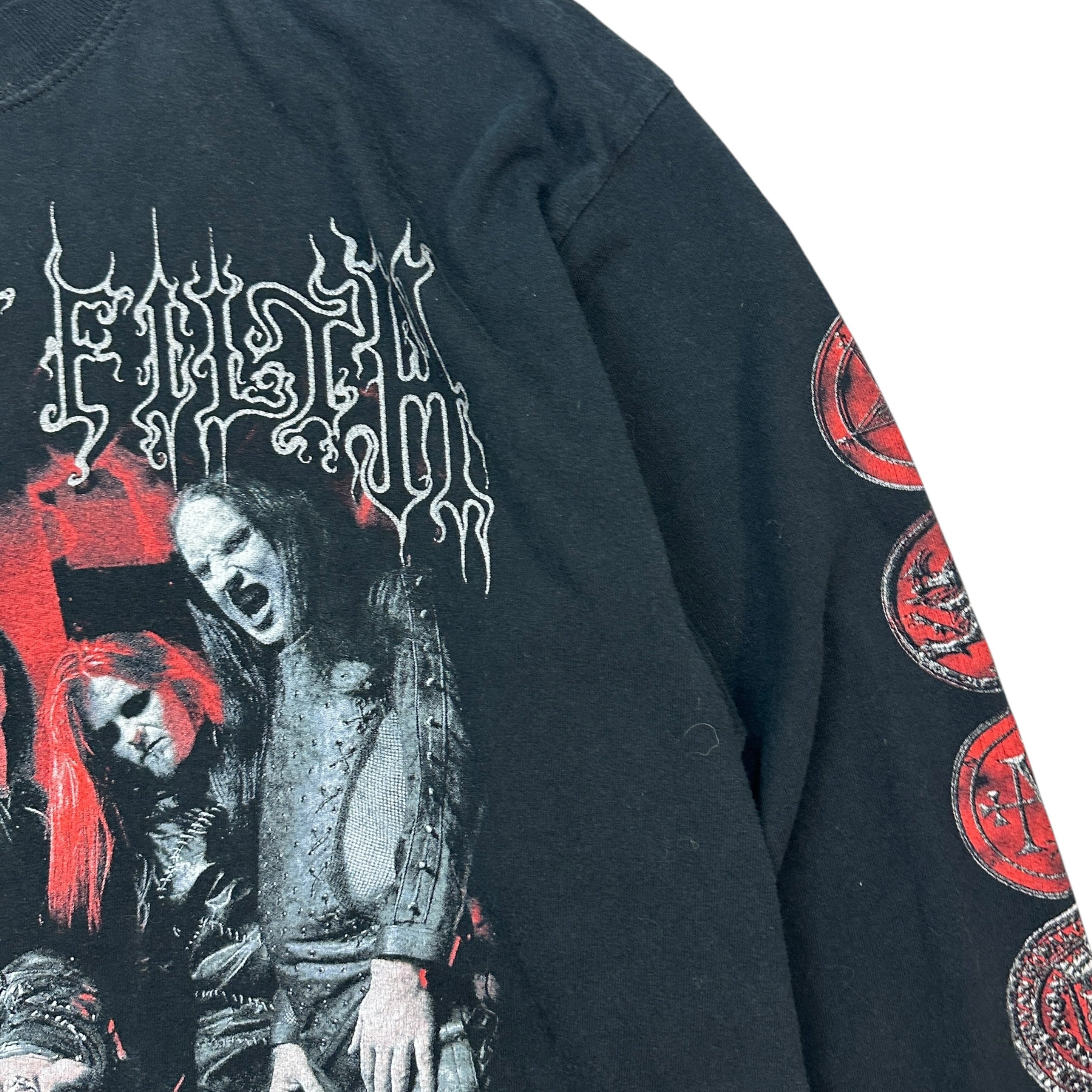 2004 Cradle of Filth Swansongs for a Nation Long sleeve Tee