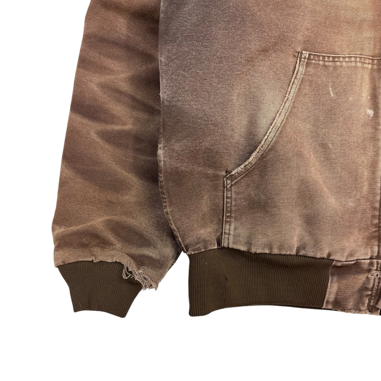 Vintage Carhartt Active Jacket Faded Dark Brown