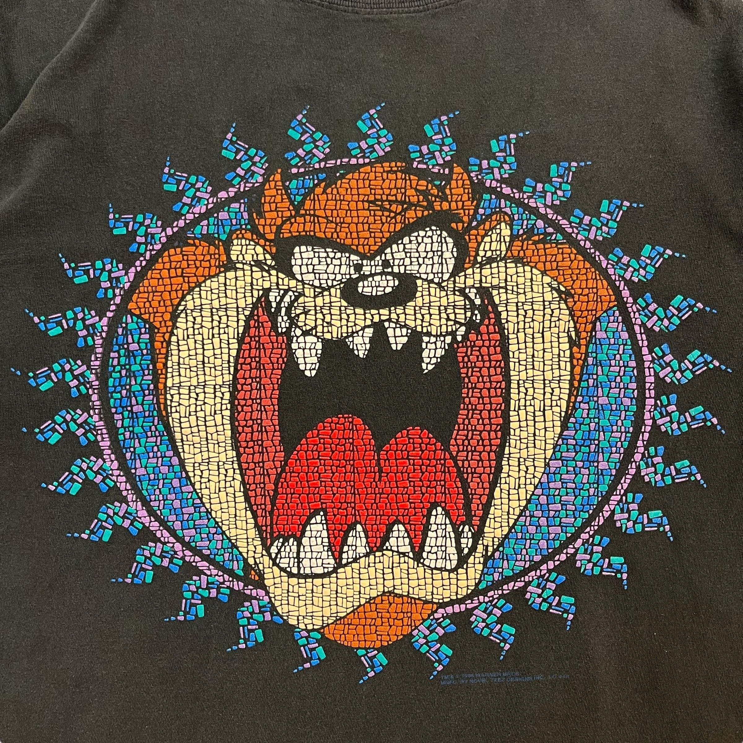 Vintage Looney Tunes Tasmanian Devil Tee Black