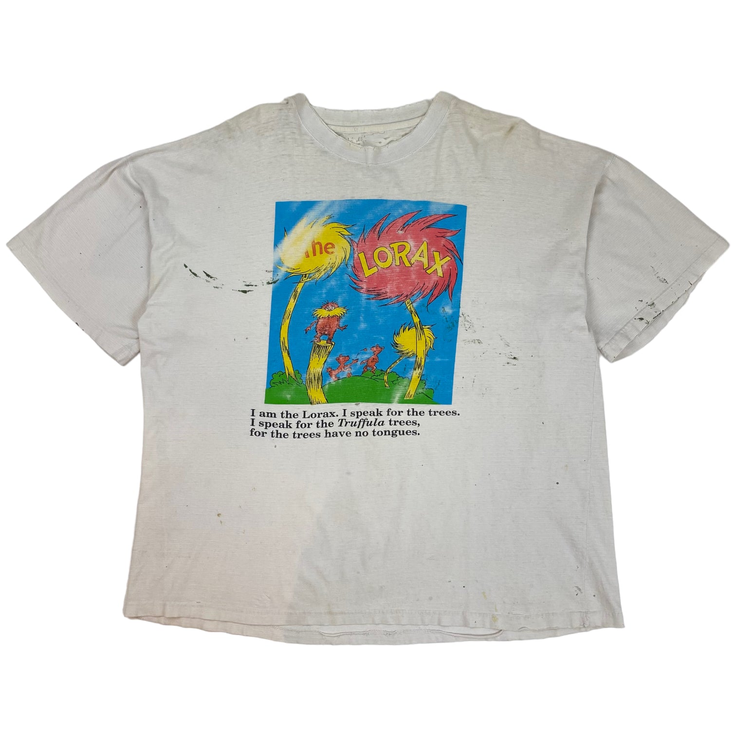 Vintage The Lorax T-Shirt White
