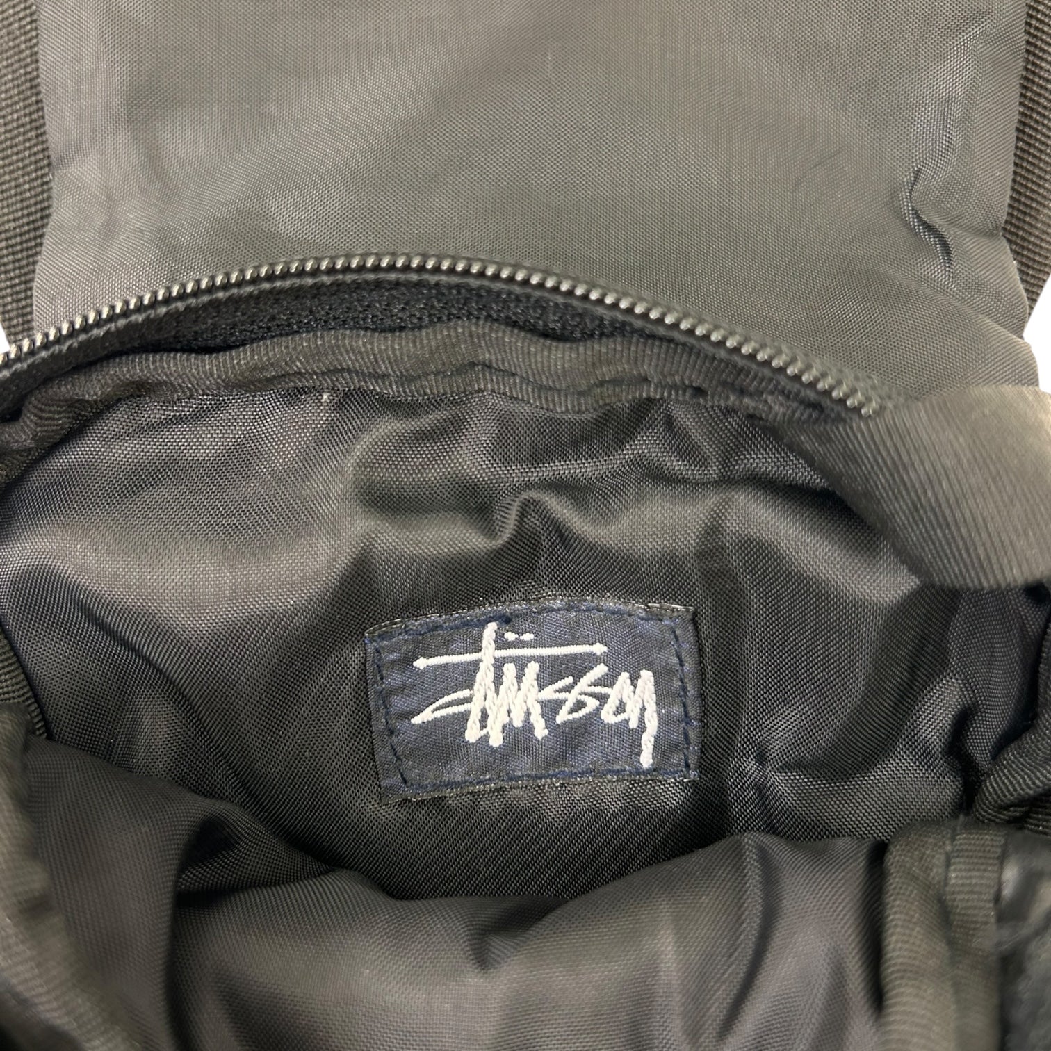Vintage Stüssy Side Bag Black
