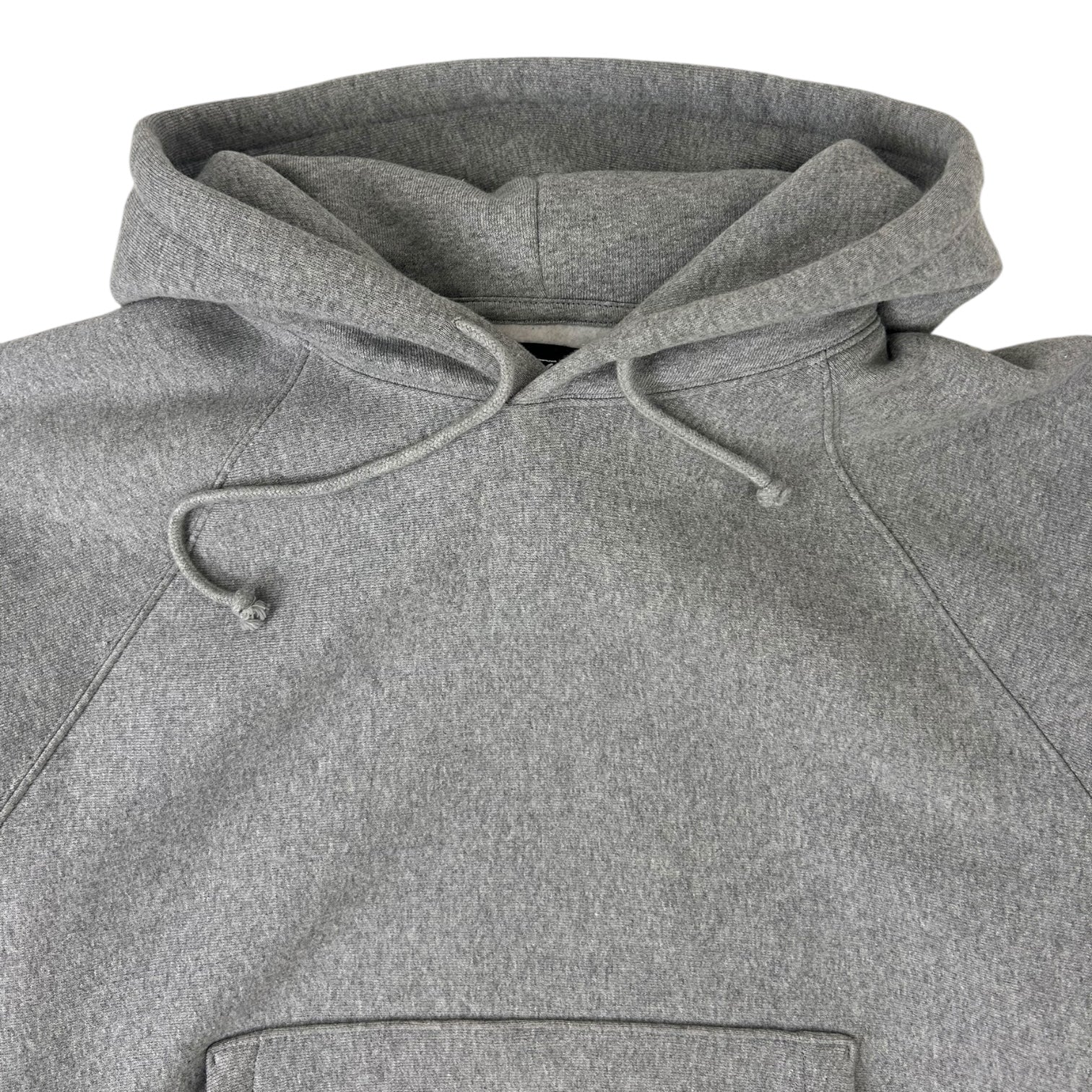 Stussy Raglan Fleece Hoodie Grey