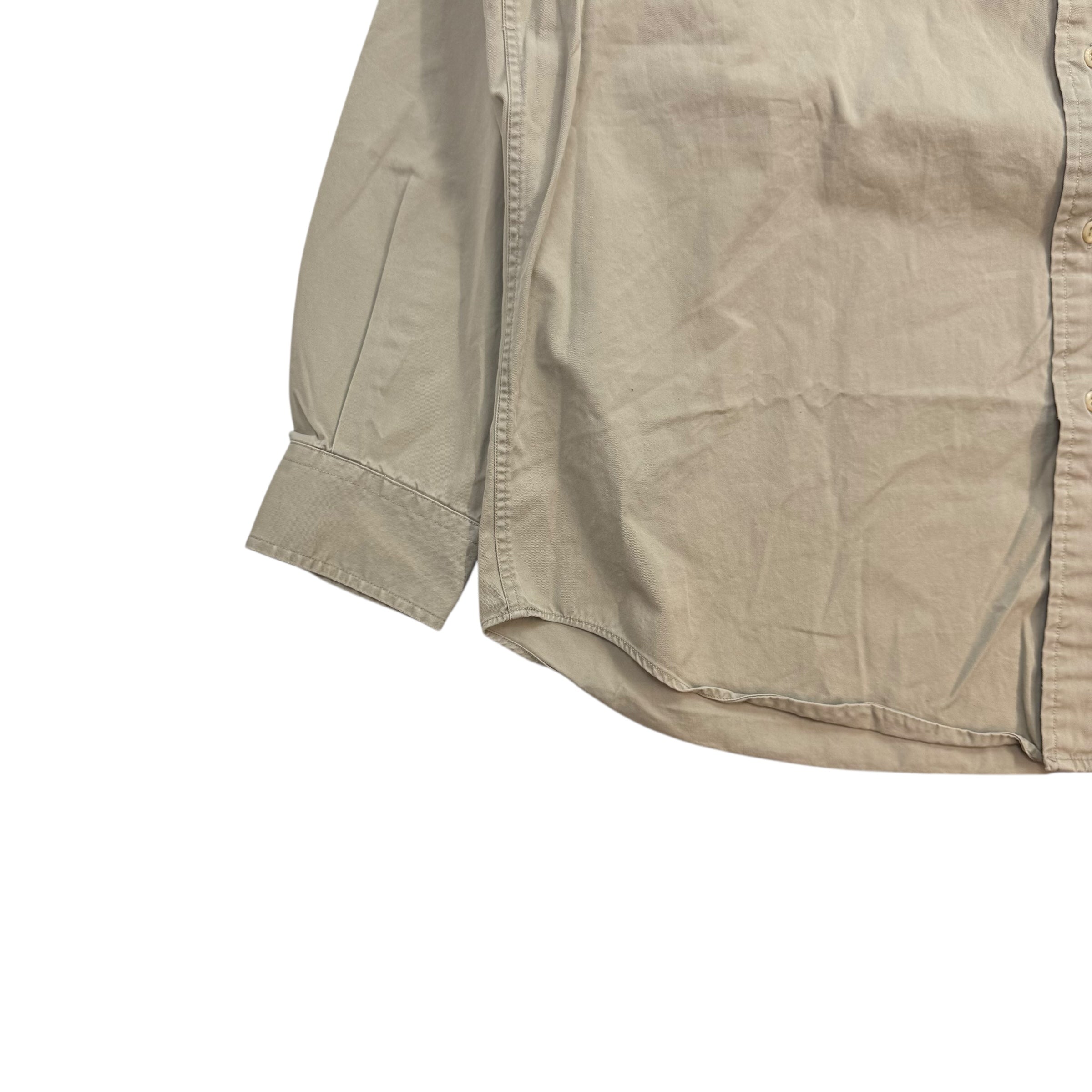 Vintage Tommy Hilfiger Button Up Shirt Beige