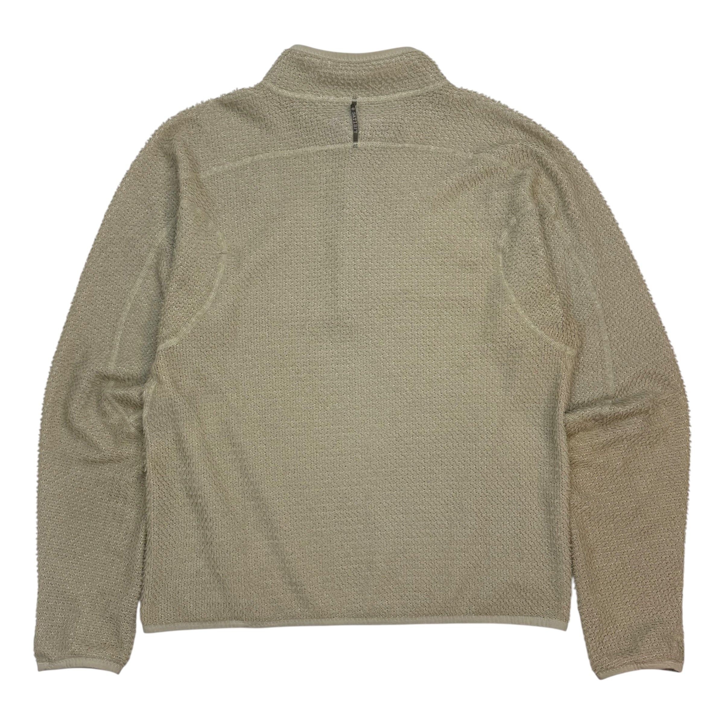 Satisfy Running Ghostfleece AD Light Half Zip Moon