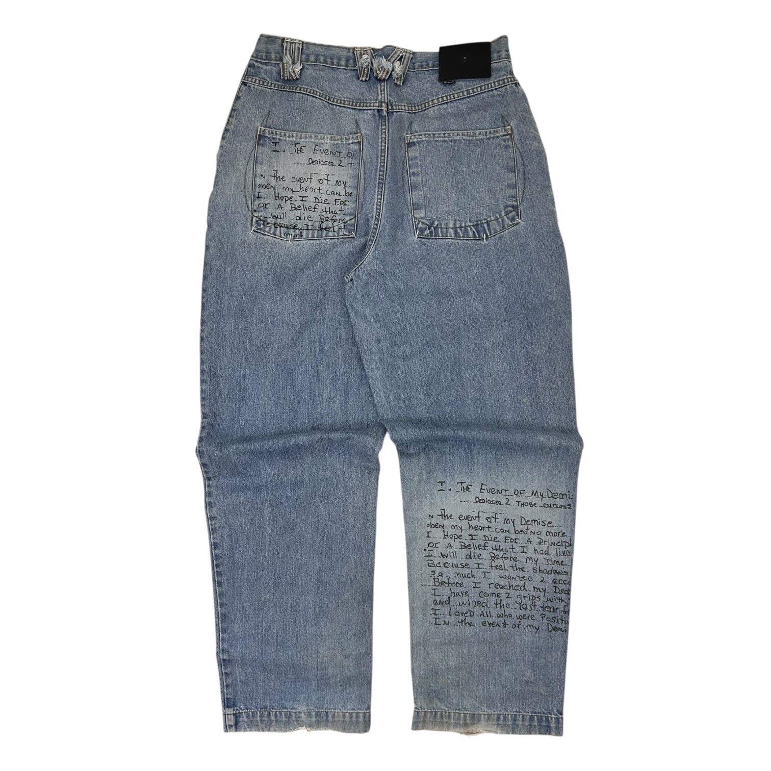 Vintage Y2K Makaveli Tupac Jeans