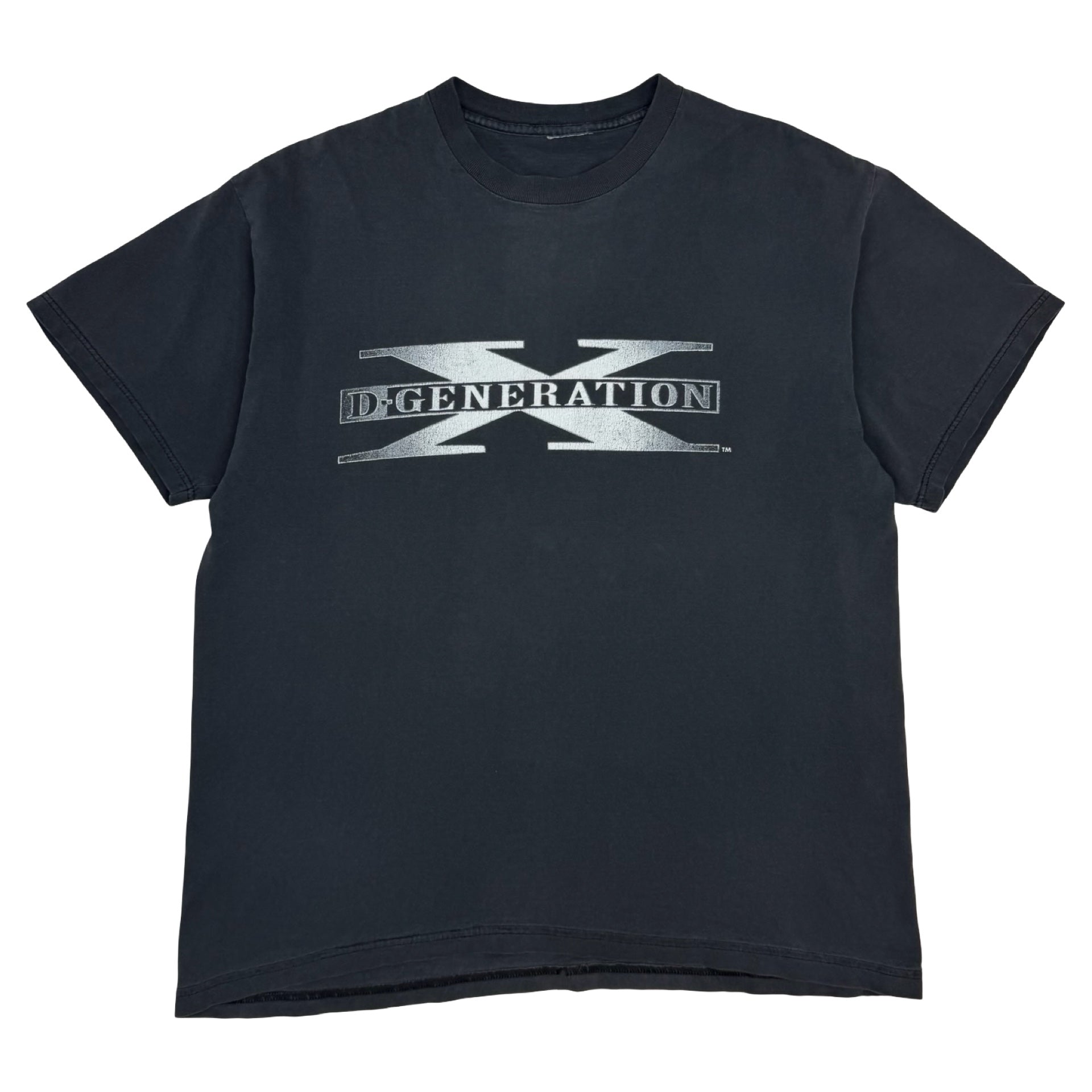 1998 WWF D-Generation X “Two Words S*CK IT” Tee Black