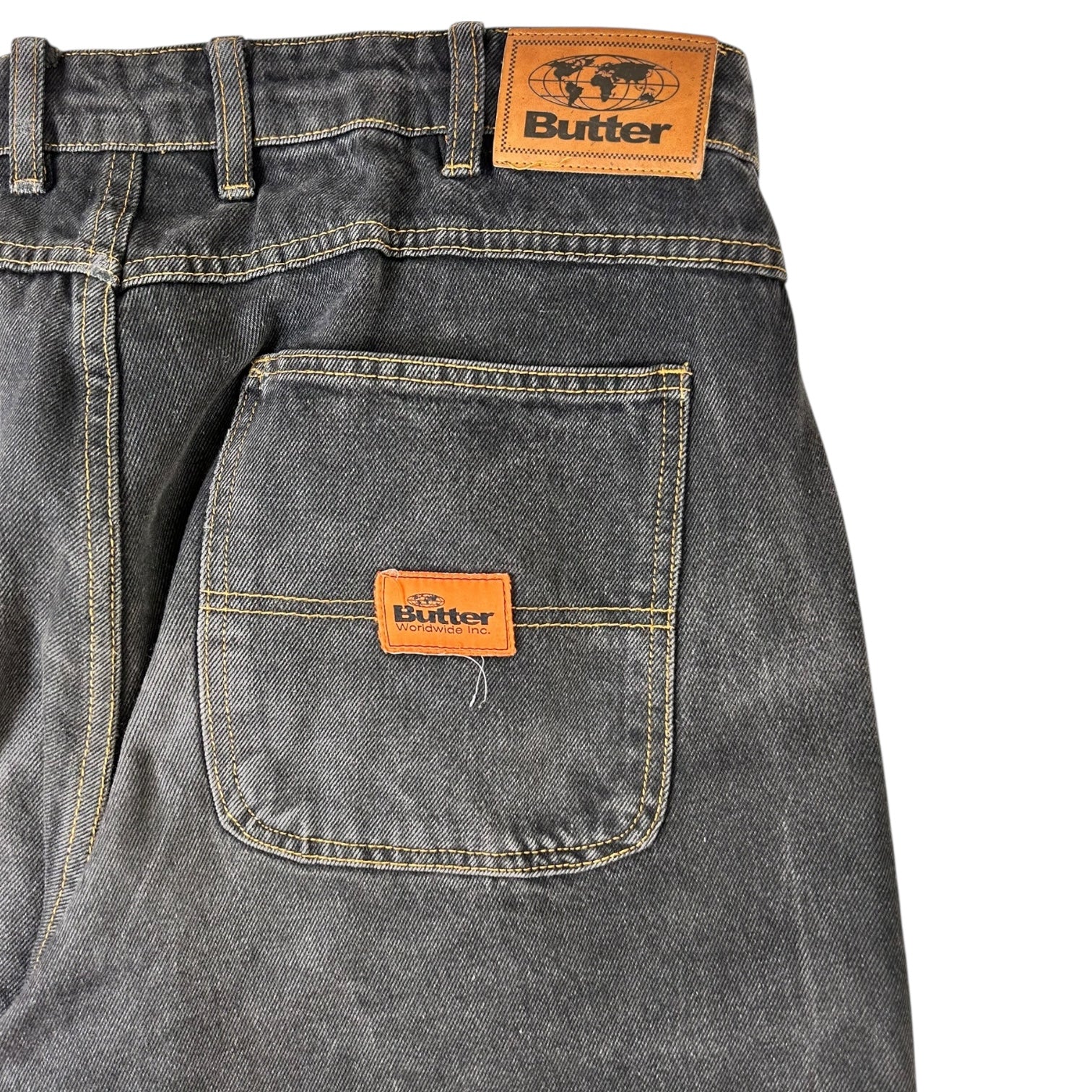 Butter Goods Denim Pants Black