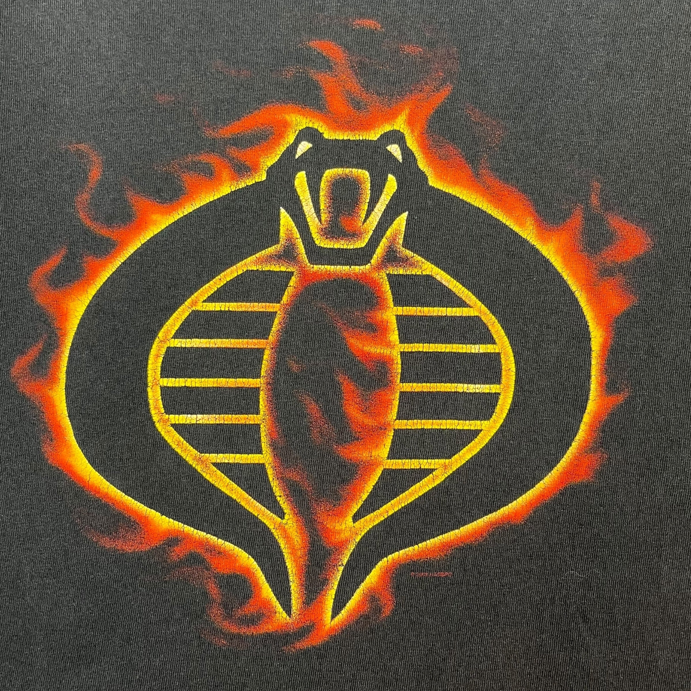Vintage GI Joe Cobra Tee Black